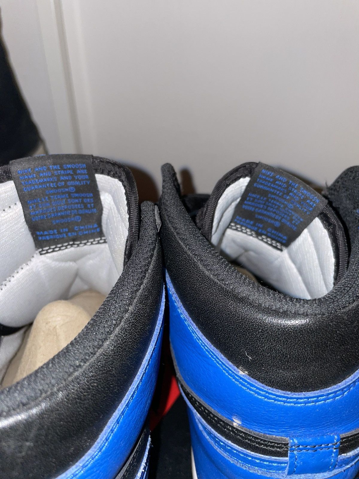 Jordan Brand Air Jordan 1 Retro High OG "2017 Royal" sneakers Size US 12 / EU 45 - 10 Thumbnail
