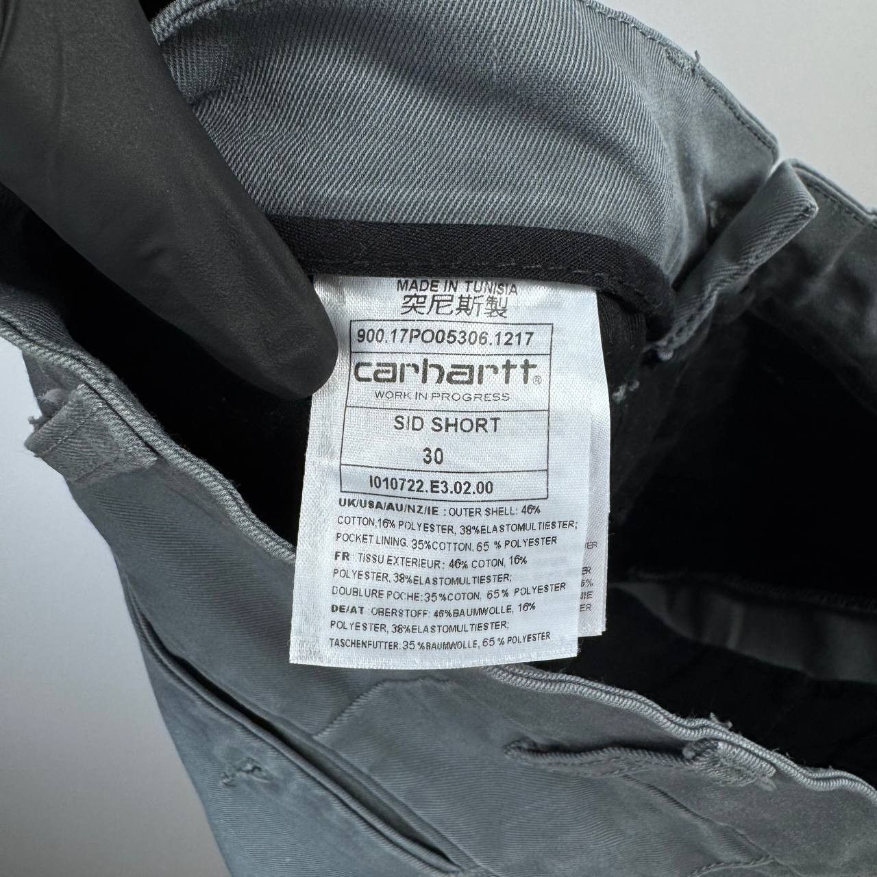 Carhartt Carhartt Wip Sid Shorts Gray Chino Workwear Mens Size M Size US 30 / EU 46 - 5 Thumbnail