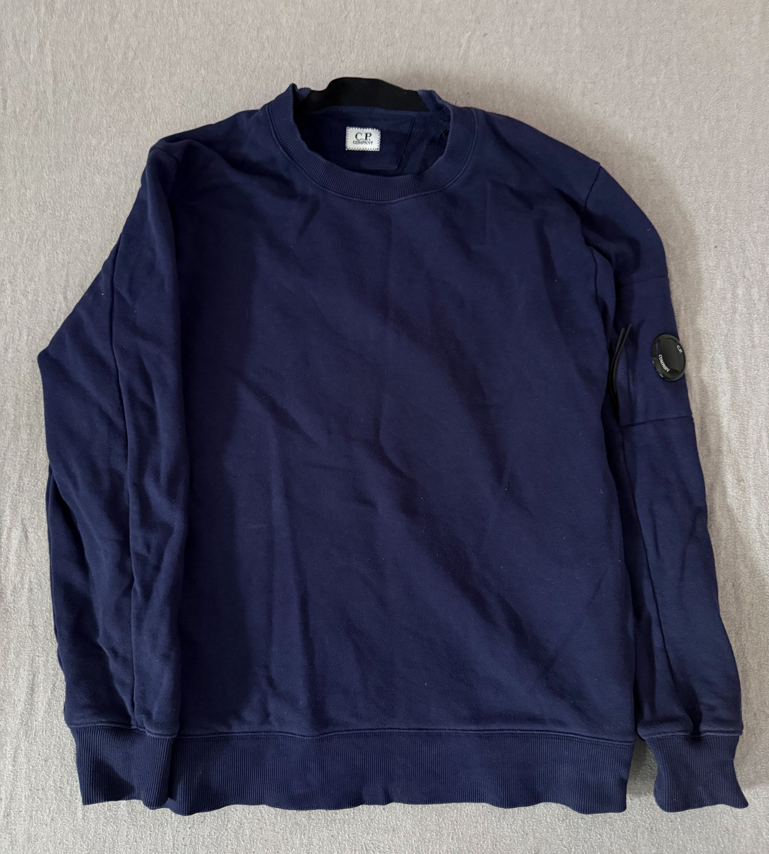 C.P. Company CP Company Lens Crewneck Sweatshirt M Size US M / EU 48-50 / 2 - 1 Thumbnail