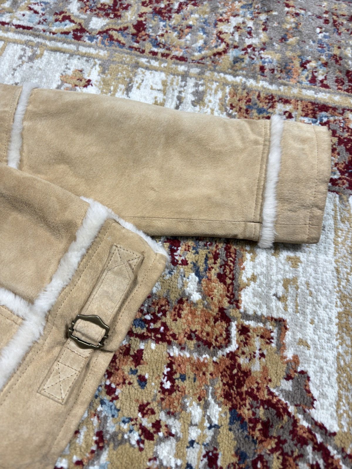 If Six Was Nine × Japanese Brand × Le Grande Bleu (L.G.B.) BOXY Y2K Leather Fur Jacket Vintage cropped like Balenciaga Size US S / EU 44-46 / 1 - 4 Thumbnail