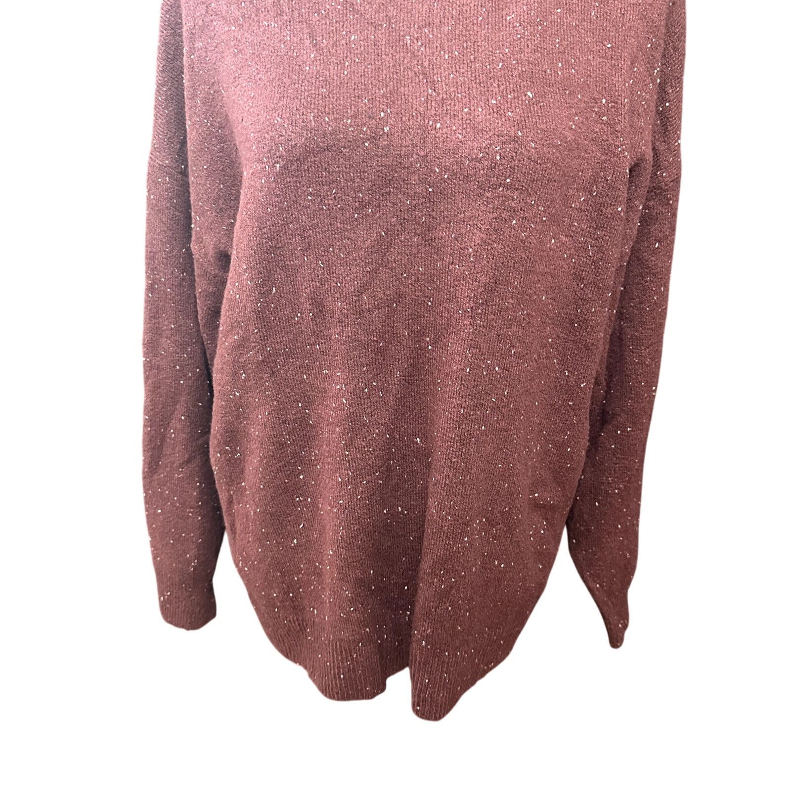 Treasure & Bond Treasure & Bond Sweater Wool Speckled Purple Women's M NWOT Size M / US 6-8 / IT 42-44 - 3 Thumbnail