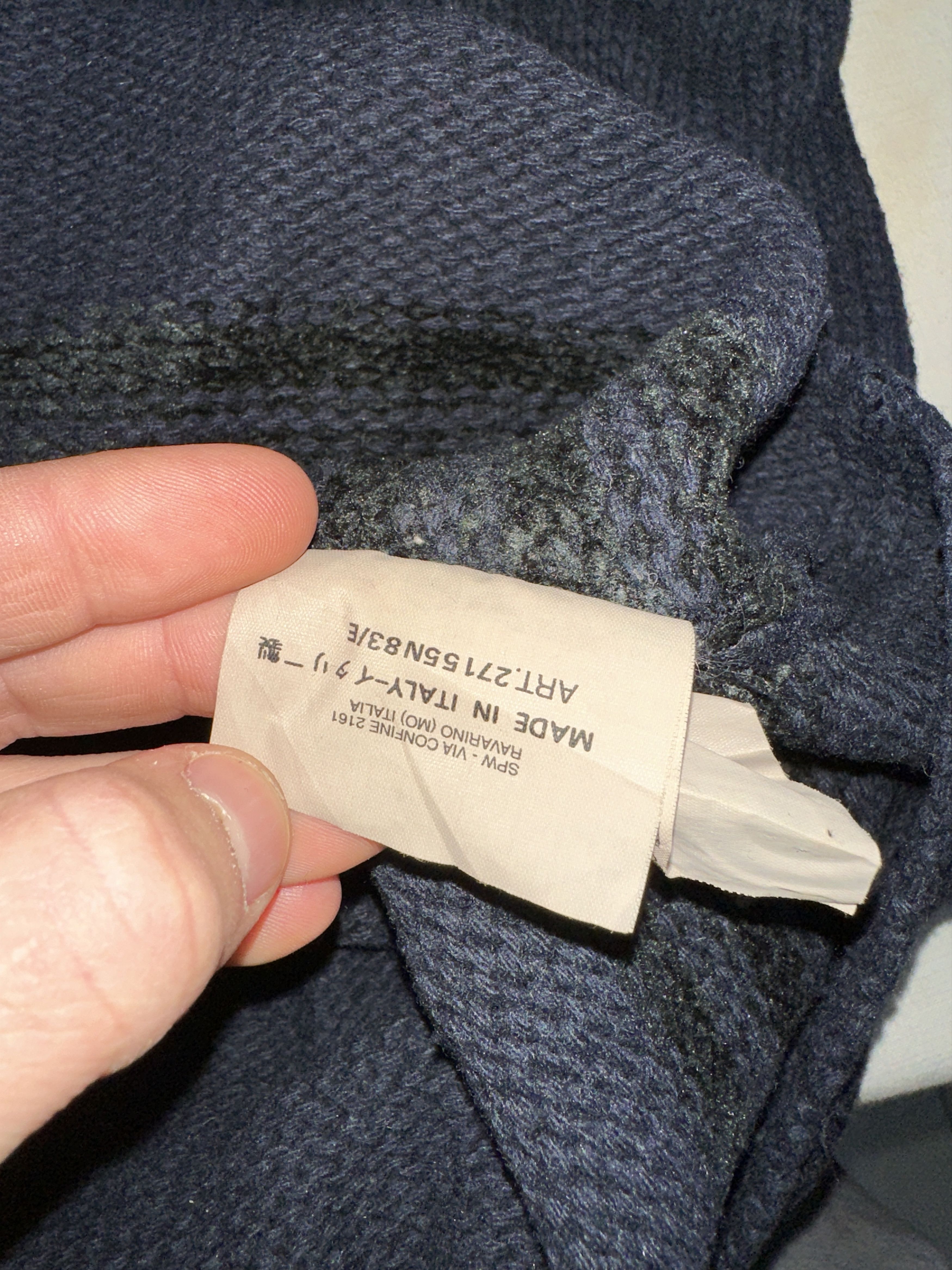 Stone Island HandKnit 1995 Stone Island Marina Collection Size XL 54 56 Size US XL / EU 56 / 4 - 16 Thumbnail