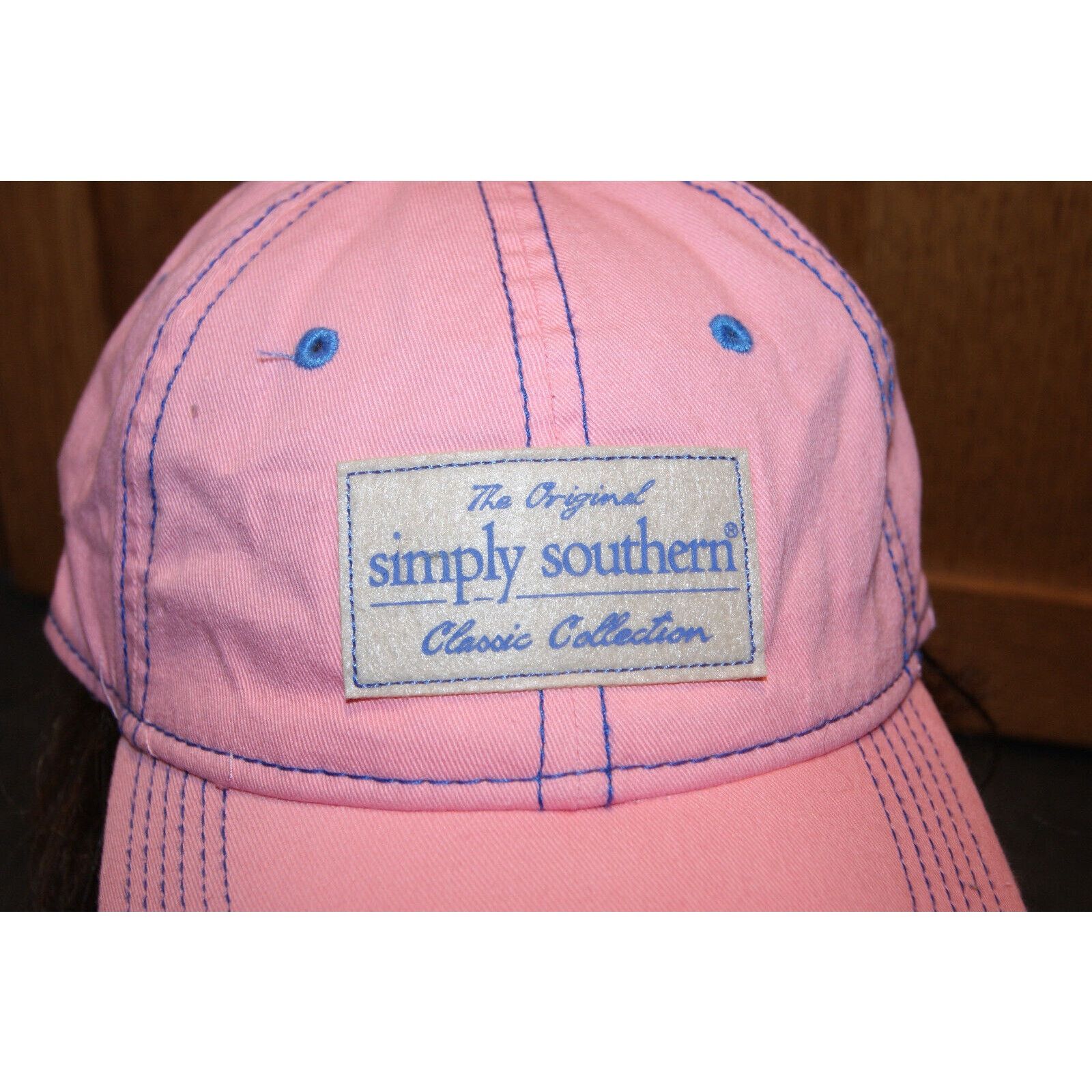 Other Pink Simply Southern Classic Strapback Hat Cap Casual Fit Size ONE SIZE - 4 Thumbnail