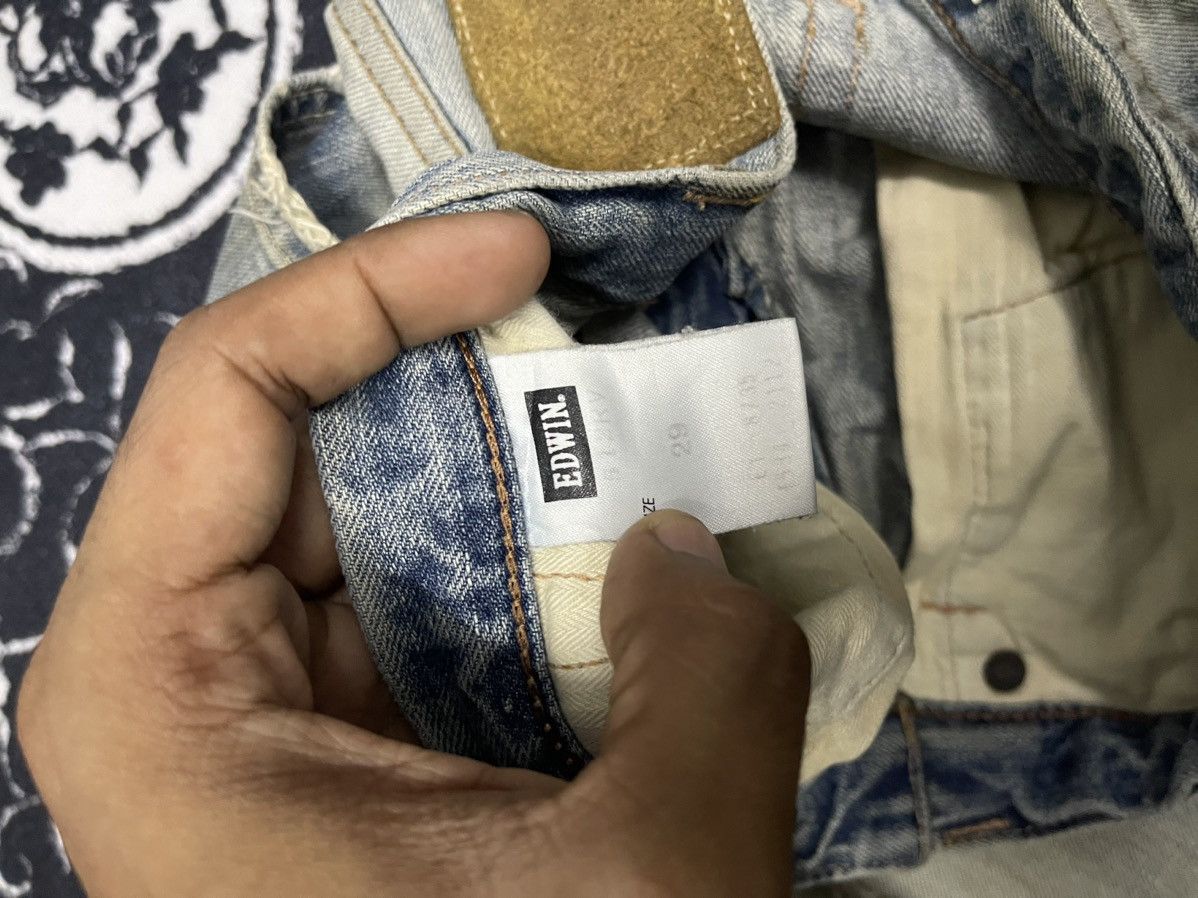 Edwin 90s OG EDWIN 512 RV DISTRESSED JEANS FLARE Size US 30 / EU 46 - 12 Thumbnail