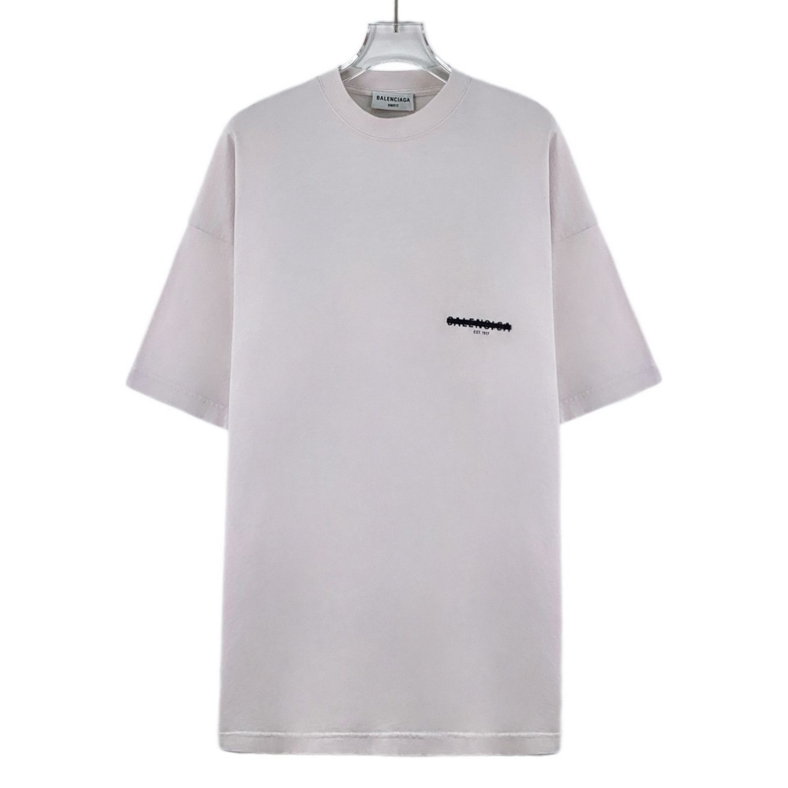 Balenciaga Balenciaga Logo T-Shirt Light Pink (1) Size US S / EU 44-46 / 1 - 1 Thumbnail
