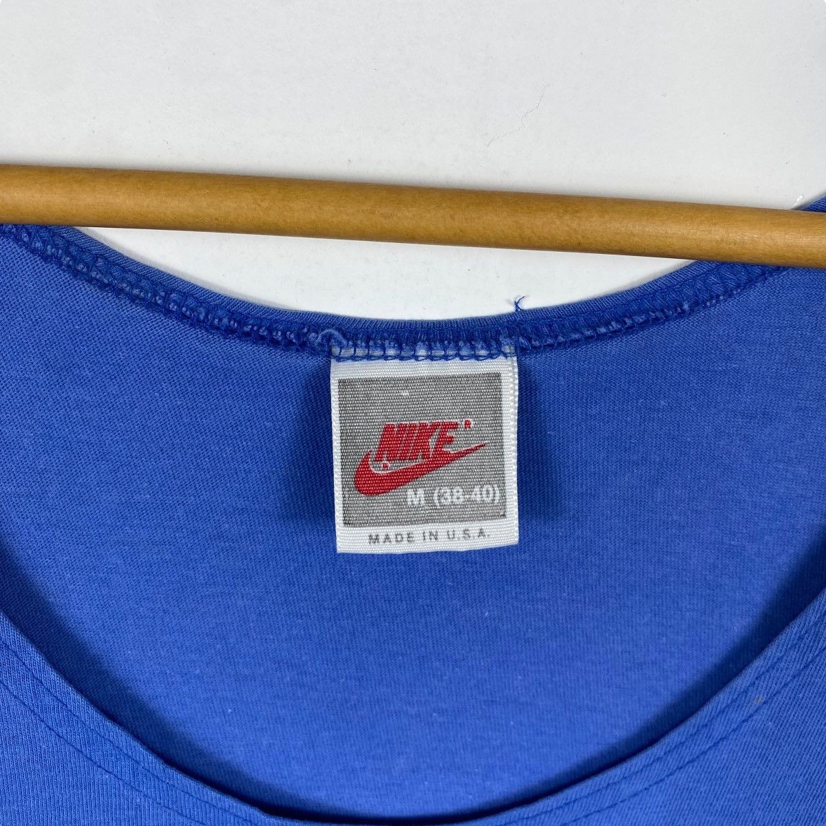 Nike × Vintage Vintage 90's NIKE Tank Tops Grey Tag Made In USA Medium Size US M / EU 48-50 / 2 - 5 Thumbnail