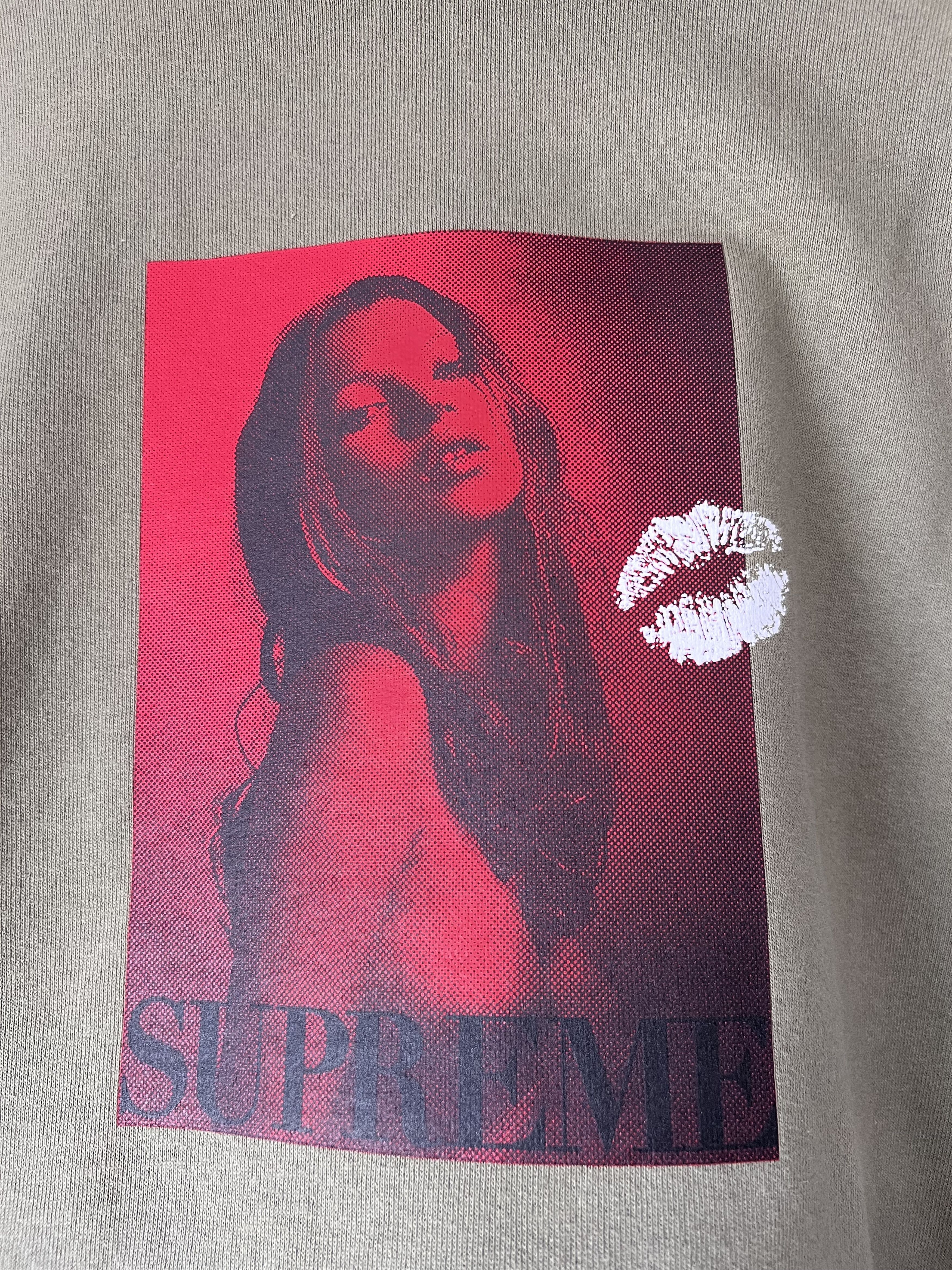 Supreme Supreme Kate Moss Hoodie in Light Olive Size US L / EU 52-54 / 3 - 3 Thumbnail