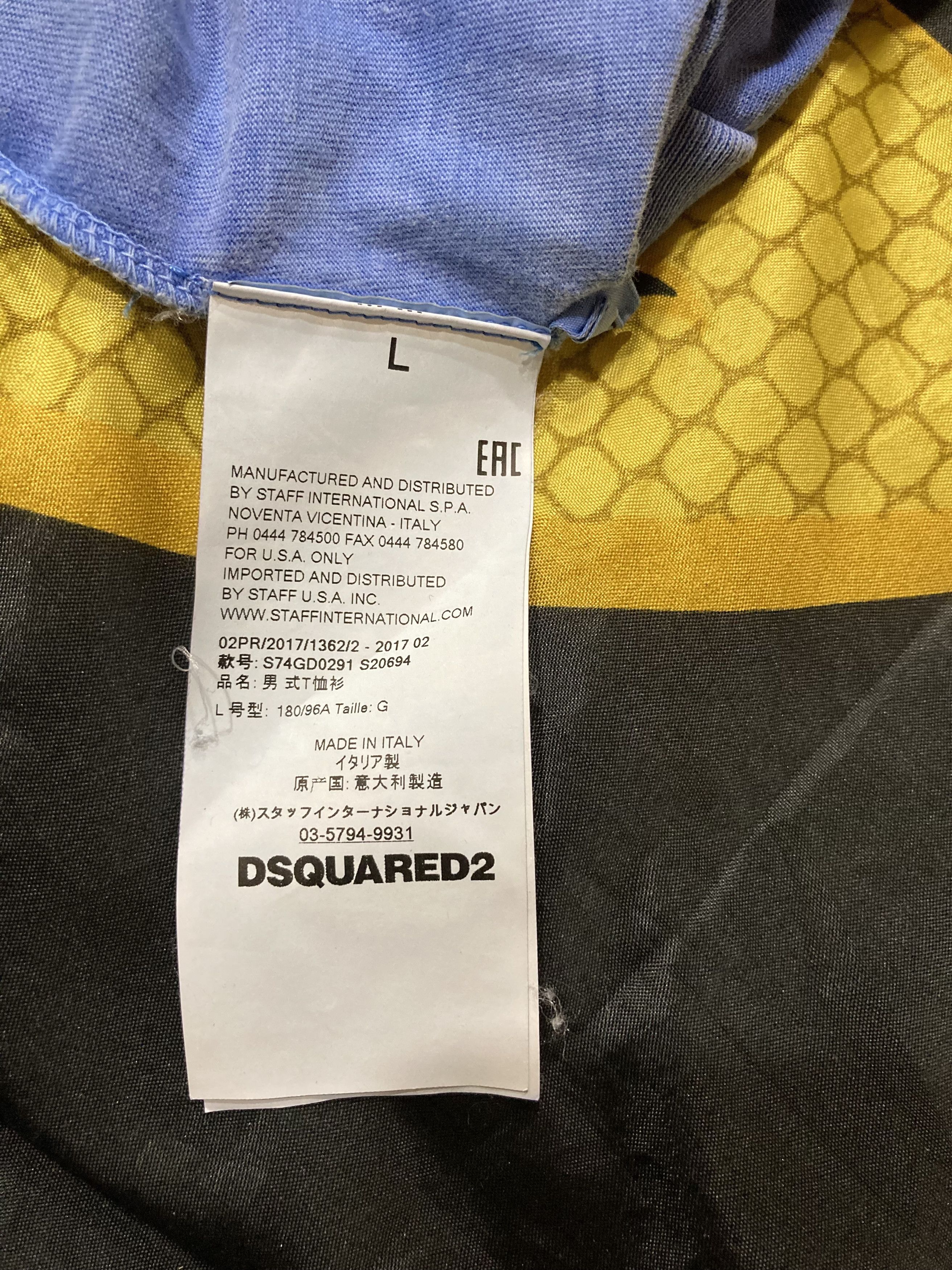 Dsquared2 Dsquared2 Mountain Peak Print T- Shirt Size US M / EU 48-50 / 2 - 9 Thumbnail