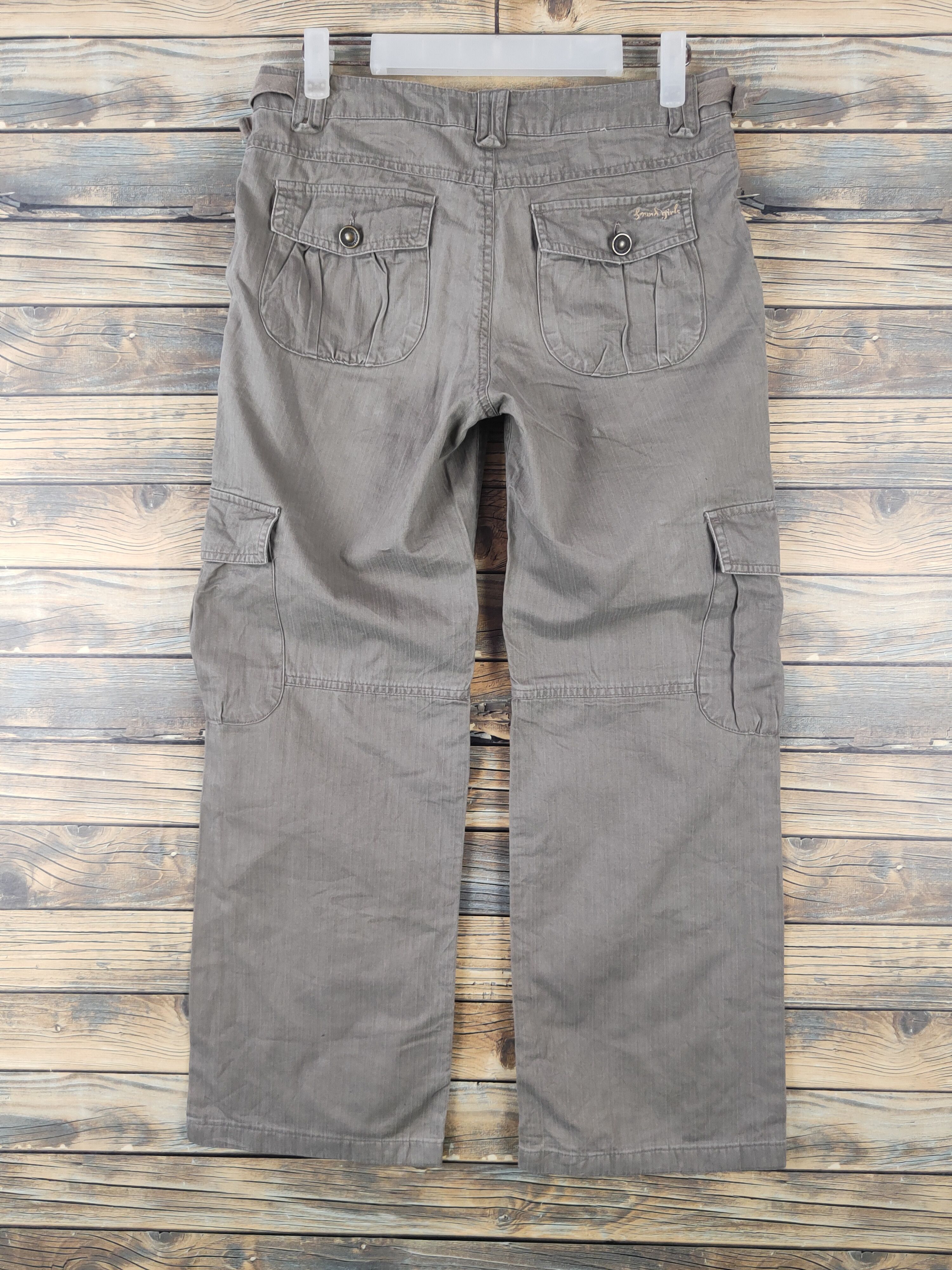 Japanese Brand DL Hound Olive Multipocket Tactical Cargo Pants #210 Size 28" / US 6 / IT 42 - 7 Thumbnail