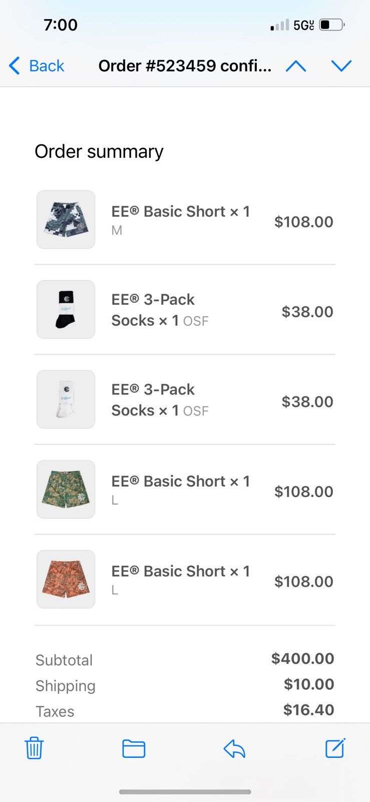 Eric Emanuel Eric Emanuel brown leafy camo shorts large Size US 32 / EU 48 - 2 Thumbnail