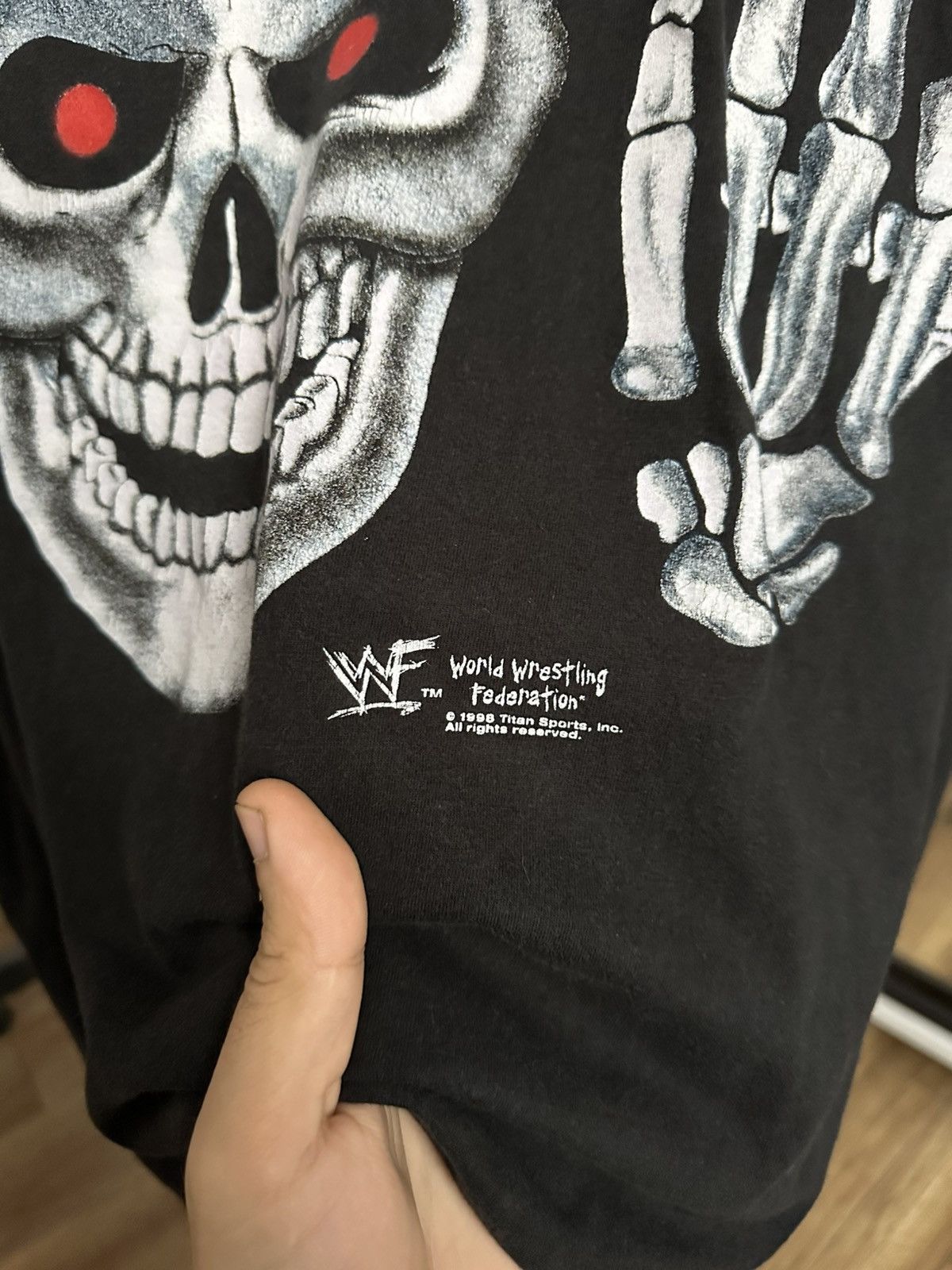 WWE 1998 Stone Cold Steve Austin Vintage WWE Tank Top T-Shirt Size US L / EU 52-54 / 3 - 10 Thumbnail