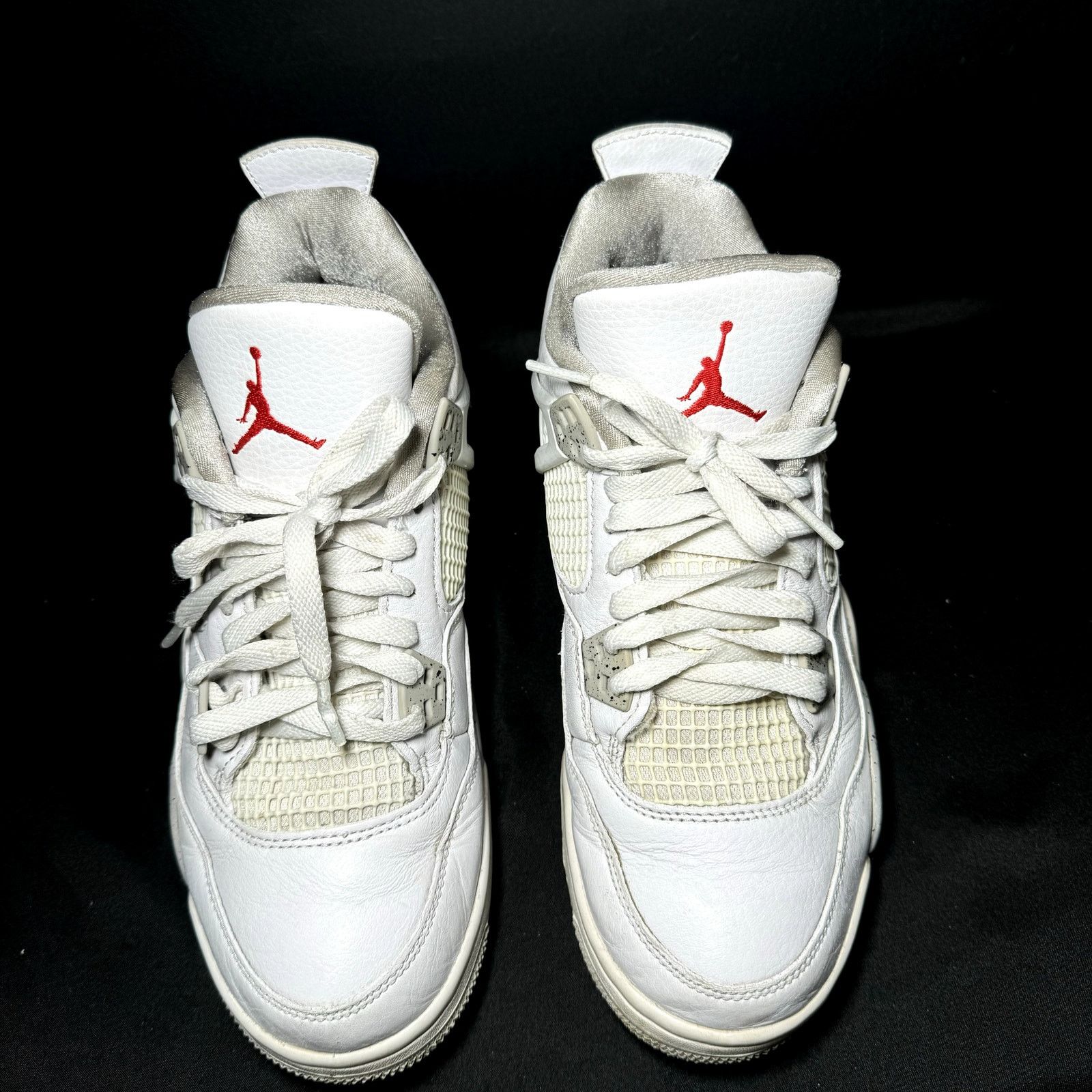 Jordan Brand × Nike Size 7 - Nike Air Jordan 4 Retro GS White Oreo Men's Shoes Size US 7 / EU 40 - 4 Thumbnail