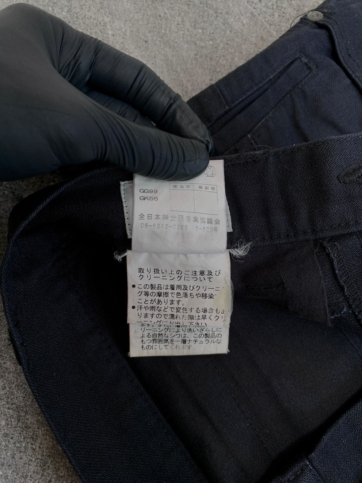 Issey Miyake FREE TAX! 2000s Double Waisted Flared Denim Jeans - 29” Size US 29 - 10 Thumbnail