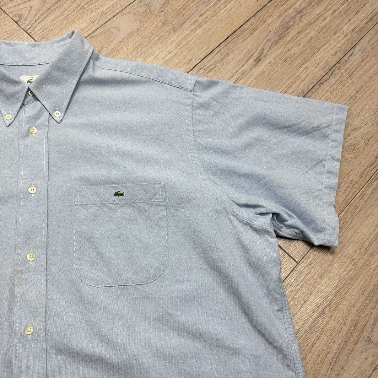 Lacoste Vintage Lacoste Short Sleeve Button Up Classy Shirt Size US XL / EU 56 / 4 - 6 Thumbnail