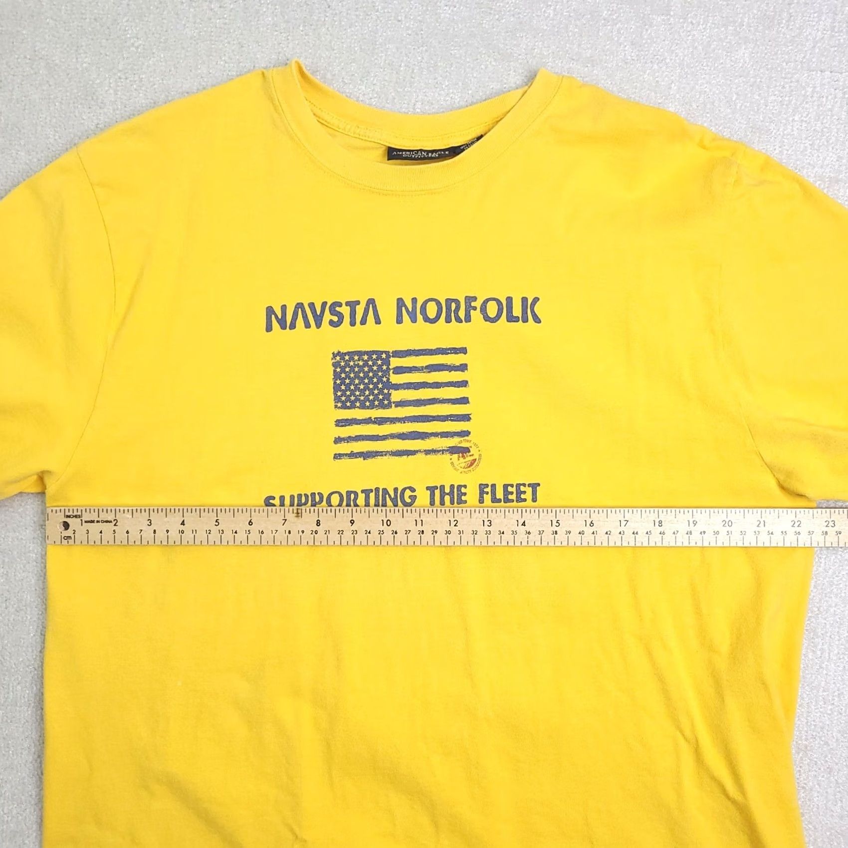 American Eagle Outfitters VINTAGE American Eagle Outfitters T Shirt Mens Large Yellow USA Navsta Norfolk PHOTO Shirt Mens Large Yellow USA Navsta Norfolk PHOTO Size US L / EU 52-54 / 3 - 4 Thumbnail