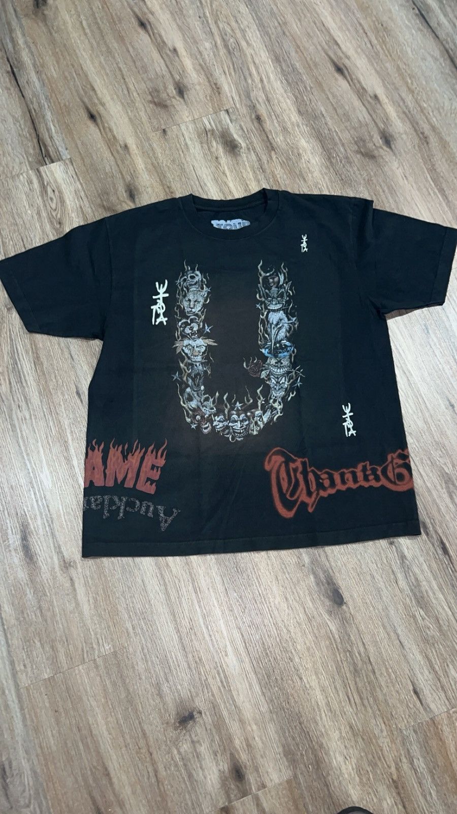 Travis Scott TRAVIS SCOTT I SAW UTOPIA WITH MY EYES TEE Size US L / EU 52-54 / 3 - 1 Thumbnail