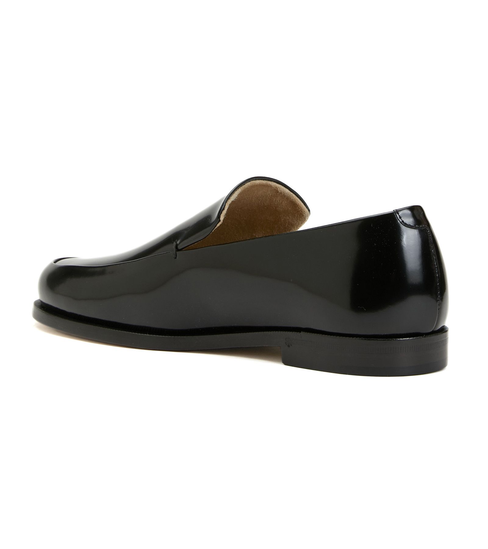 KHAITE KHAITE The Alessio black polished leather loafers 10 40 Size US 10 / IT 40 - 2 Thumbnail