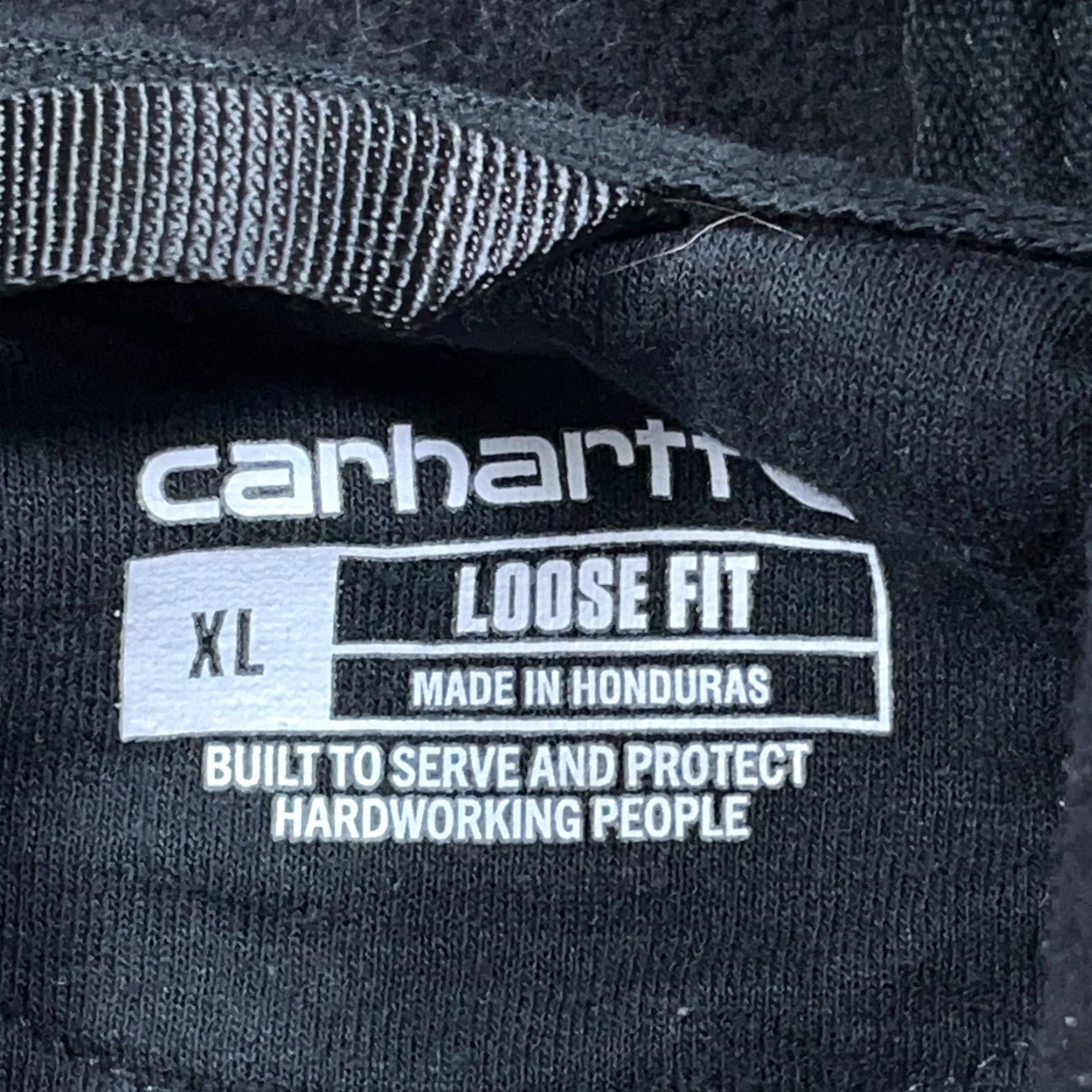 Carhartt Carhartt Hoodie Men XL Black Sweatshirt Pullover Hoodie Regular Fit Patch Retro Vintage: No Size US XL / EU 56 / 4 - 3 Thumbnail
