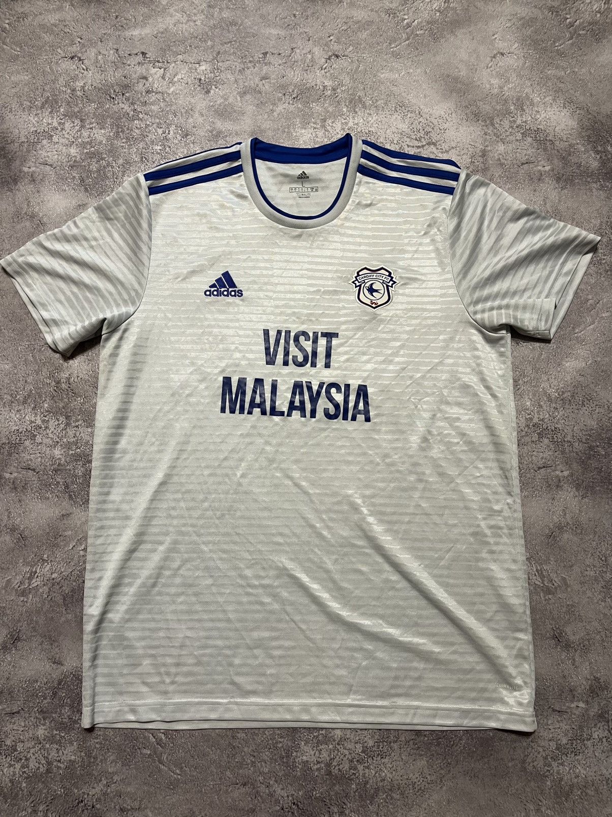 Adidas Adidas Cardiff City Fc away 2018/2019 soccer jersey Size US L / EU 52-54 / 3 - 1 Thumbnail