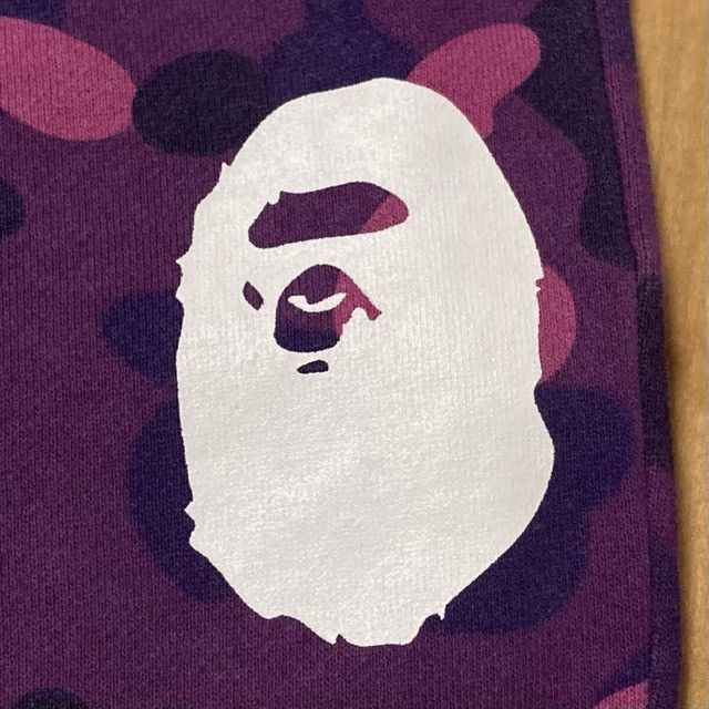 Bape BAPE Purple Camo sweat pants a bathing ape ★size L Size US 34 / EU 50 - 2 Thumbnail