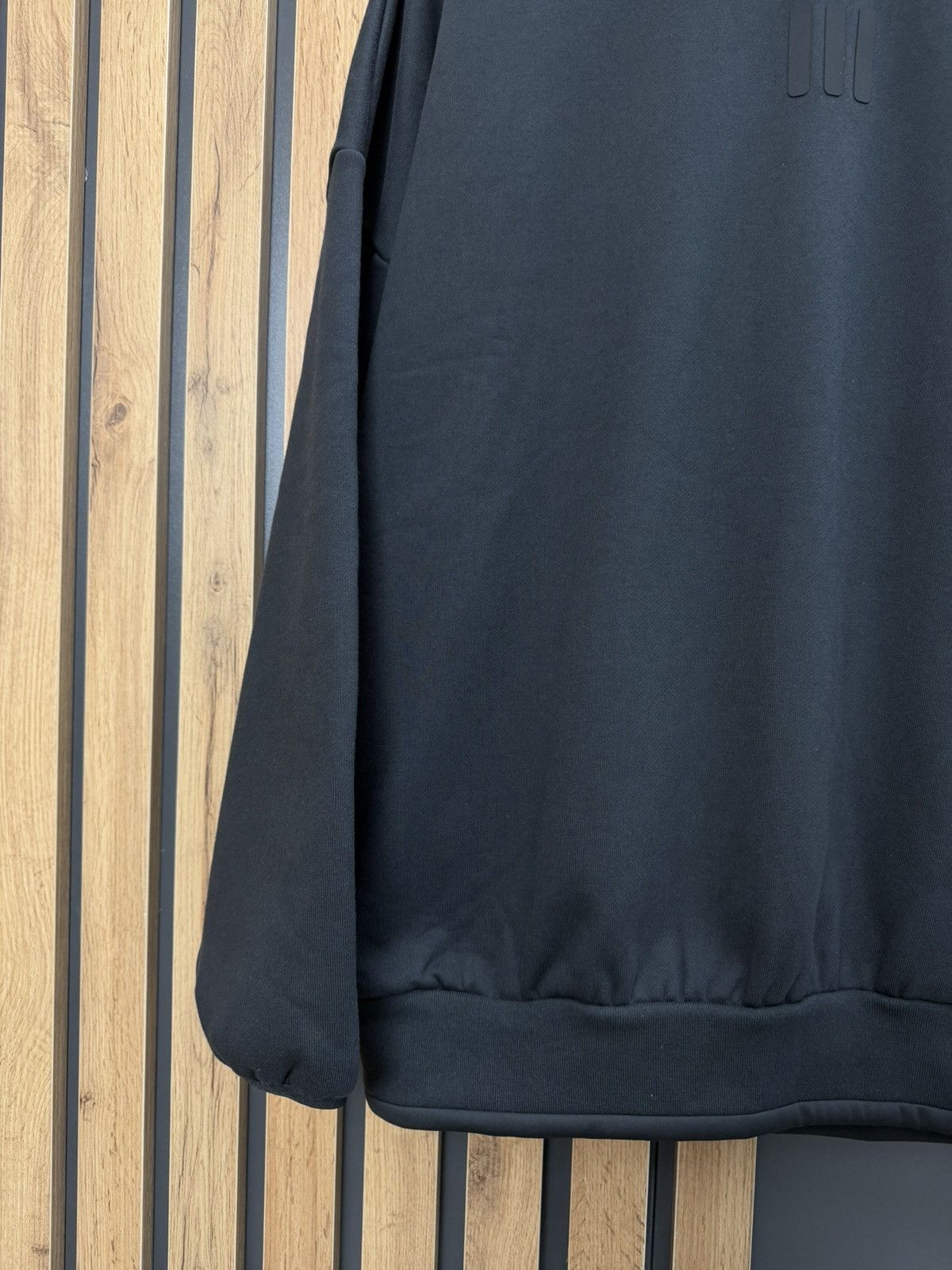 Adidas × Fear of God Adidas x Fear Of God Athletics Fleece Mock Sweatshirt Black Size US M / EU 48-50 / 2 - 4 Thumbnail