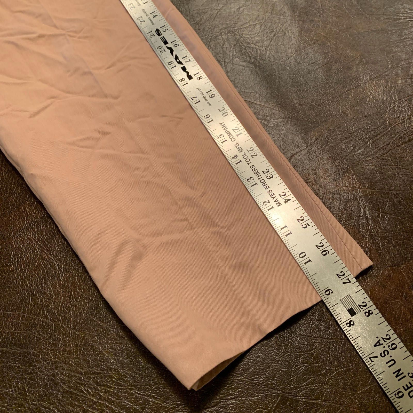 The Unbranded Brand Vintage 80s WOMENS Tan Wide/High Waisted Pants (249) Size 28" / US 6 / IT 42 - 8 Thumbnail