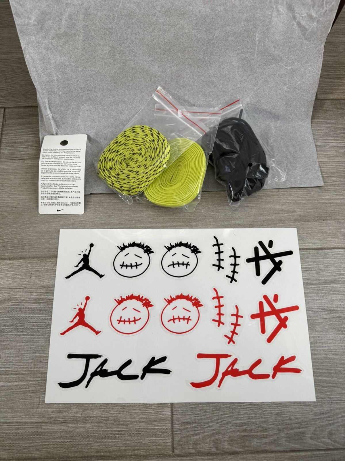 Jordan Brand × Travis Scott Travis Scott Jordan Jumpman Jack Bright Cactus Black Sz 12 Size US 12 / EU 45 - 8 Thumbnail