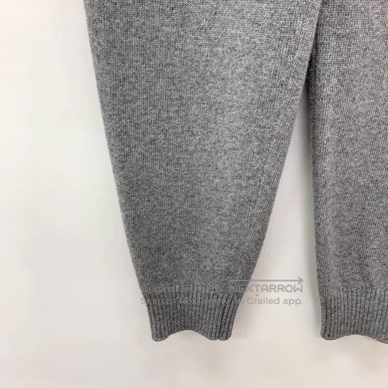Prada Prada Gray logo letter embroidery sheep wool knitted casua Size US 30 / EU 46 - 5 Thumbnail