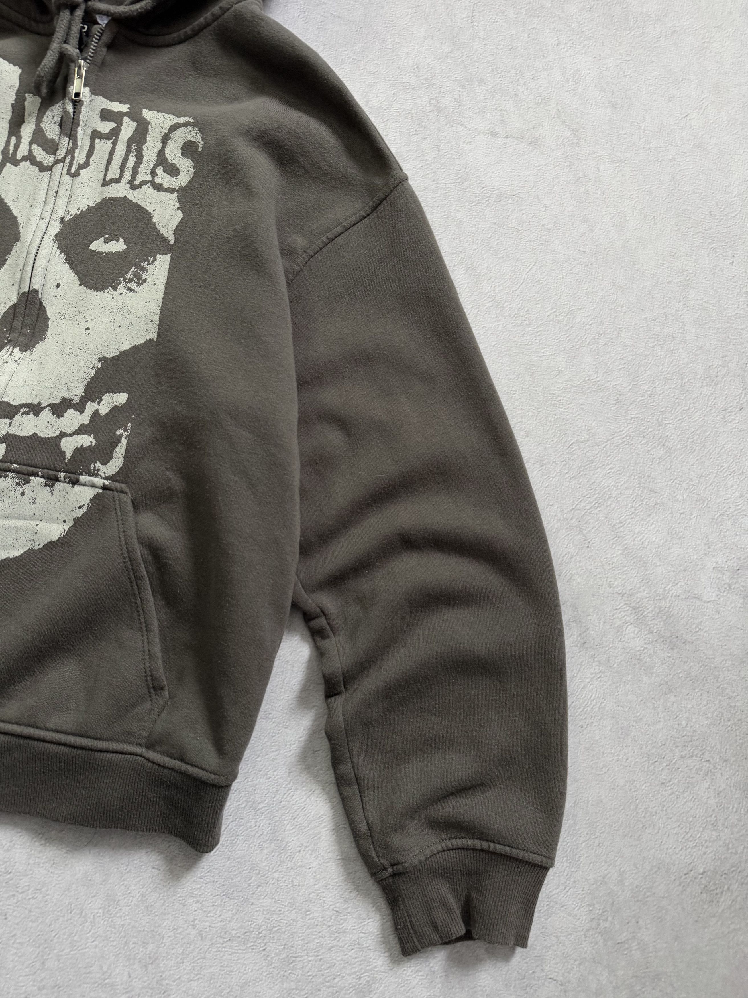 Misfits Misfits Washed Zip Up Hoodie Boxy Size US XS / EU 42 / 0 - 6 Thumbnail