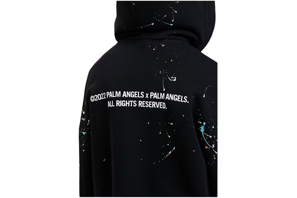 Palm Angels Palm Angels - PxP Painted Raw Cut Hoodie Size US S / EU 44-46 / 1 - 2 Thumbnail
