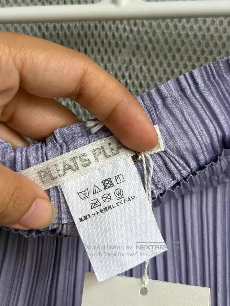 Issey Miyake Issey Miyake size:3 Purple Irregular Pants Size 31" - 4 Thumbnail
