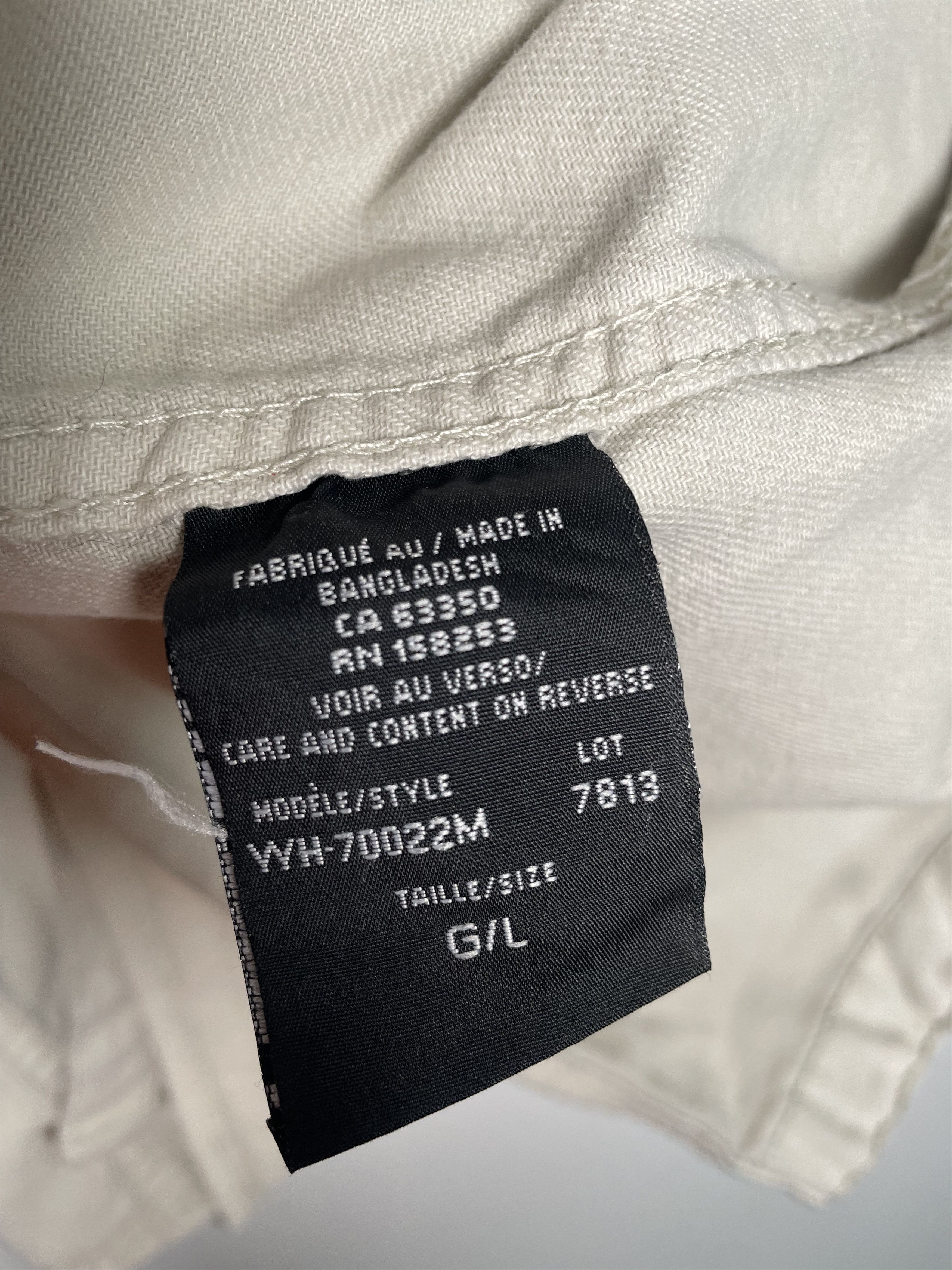 Other Wild Horse Stone Twill Shirt Jacket (L) Size US L / EU 52-54 / 3 - 9 Thumbnail