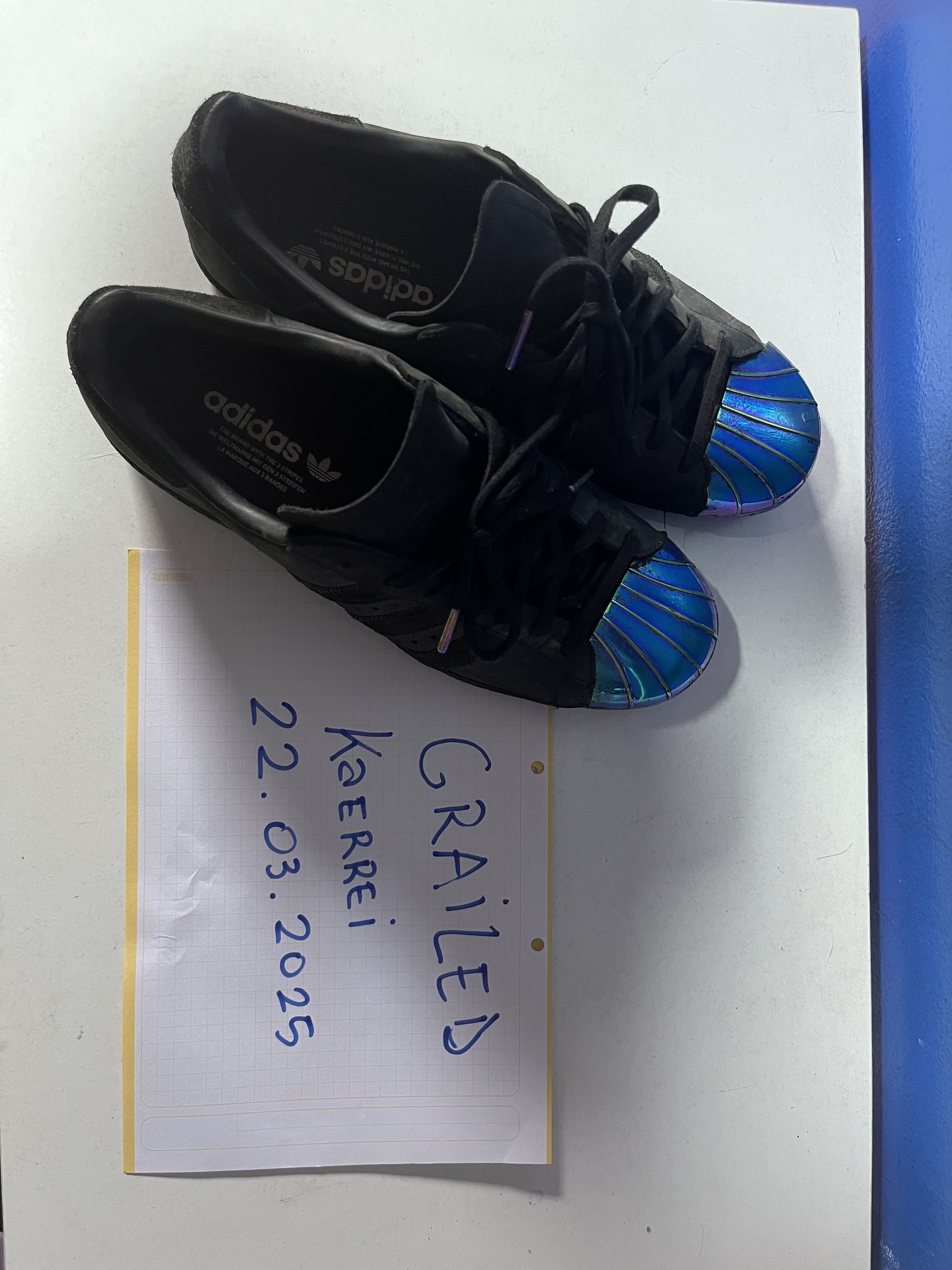 Adidas adidas Superstar 80s Metal Toe 'Core Black' Size US 10 / IT 40 - 7 Thumbnail