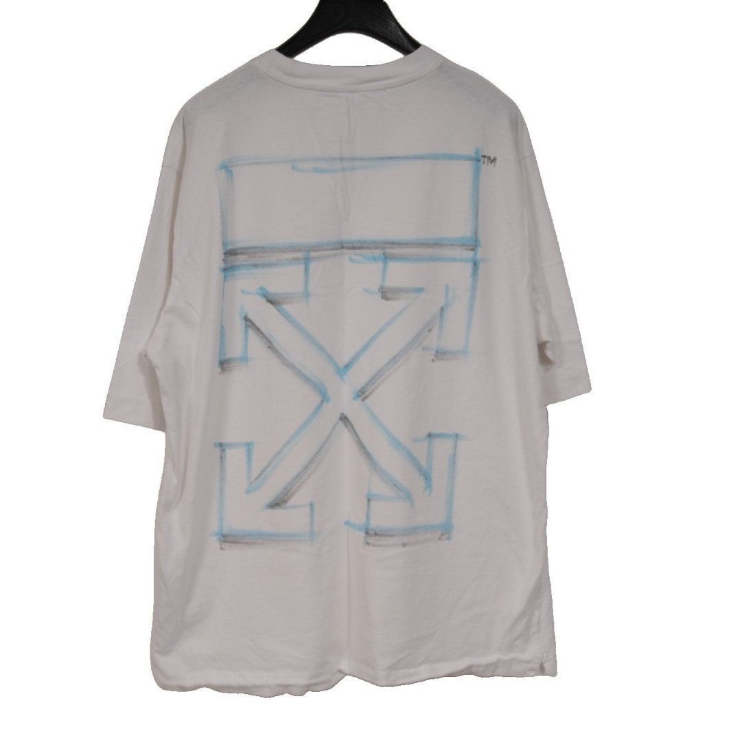 Off-White Markers Skate Arrows T Shirt White Size US L / EU 52-54 / 3 - 1 Thumbnail