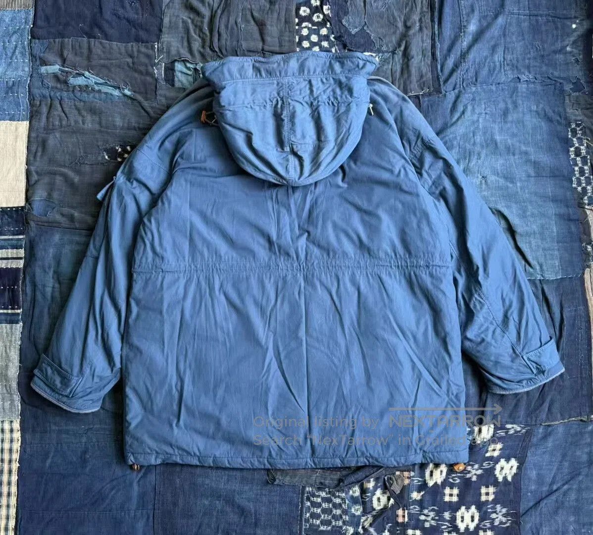 Visvim visvim krupa field down jacket in blue. Size US L / EU 52-54 / 3 - 3 Thumbnail