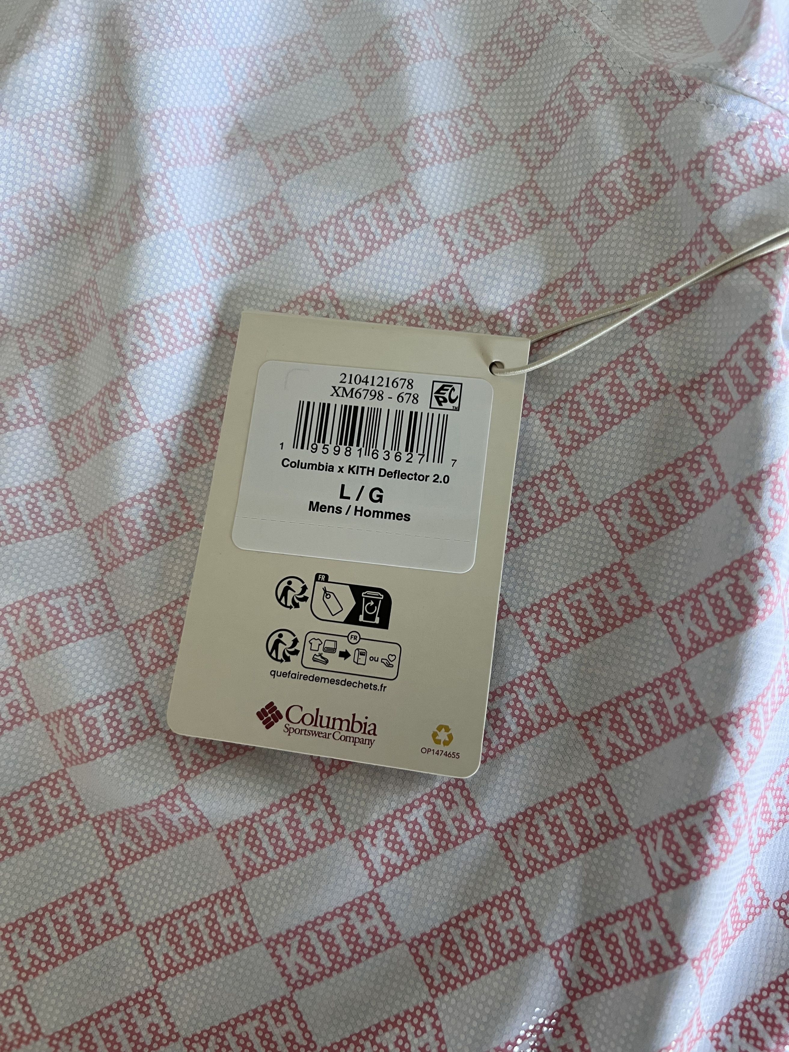 Columbia × Kith Kith Columbia Deflector 2.0 Long Sleeve Shirt in Red Size US L / EU 52-54 / 3 - 8 Thumbnail