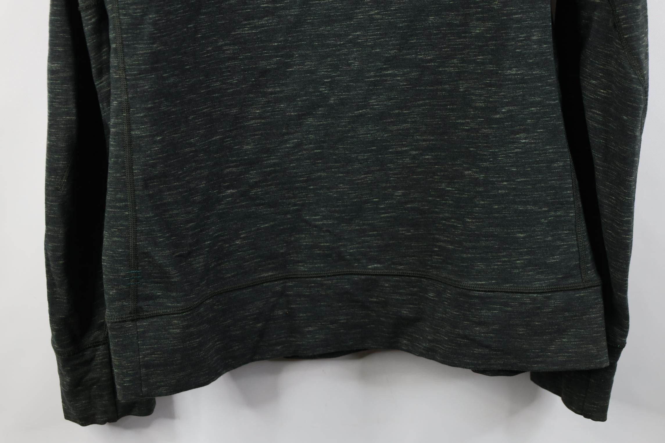 Lululemon Lululemon French Terry V-Neck Sweater Sweatshirt Marled Size US XL / EU 56 / 4 - 14 Thumbnail