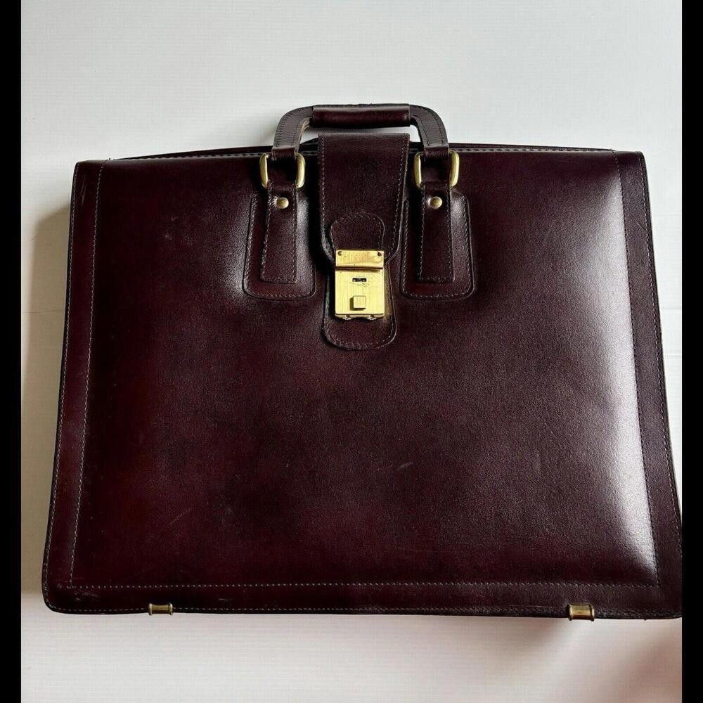 Designer Korchmar Case leather churchill lawyers bag file organizer Size ONE SIZE - 1 Thumbnail