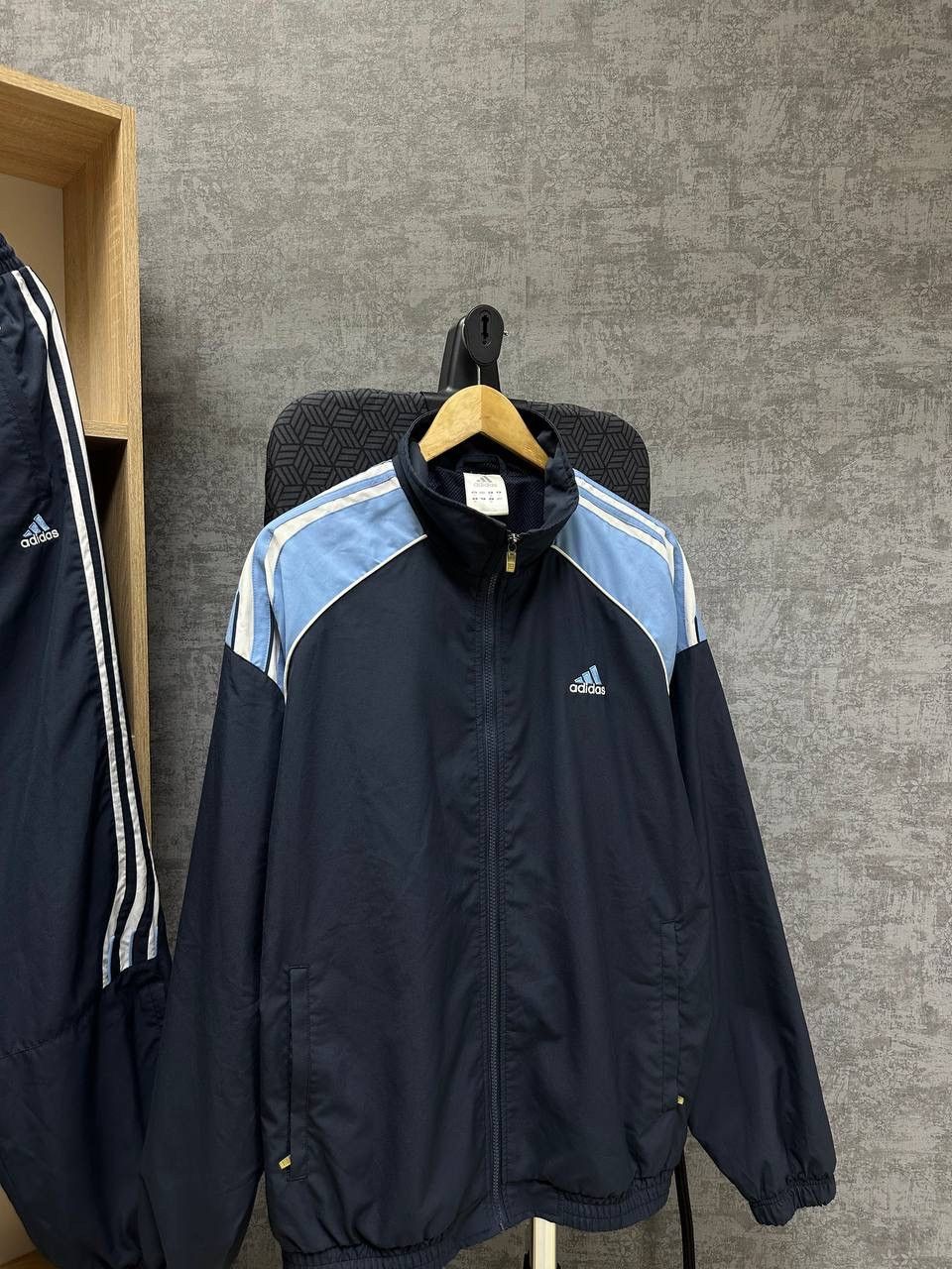 Adidas × Vintage Vintage Adidas Sporstwear Drill Tracksuit Size US M / EU 48-50 / 2 - 5 Thumbnail