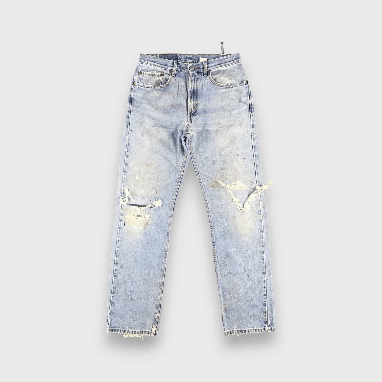 Levi's Vintage 90s Light Wash Levis 505 Jeans-J2009 Size US 32 / EU 48 - 1 Thumbnail