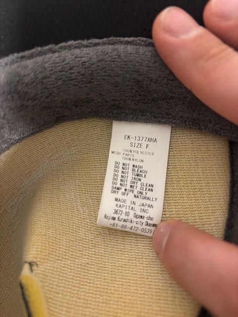Kapital Kountry Pearl Clutcher Trucker Cap Size ONE SIZE - 4 Thumbnail