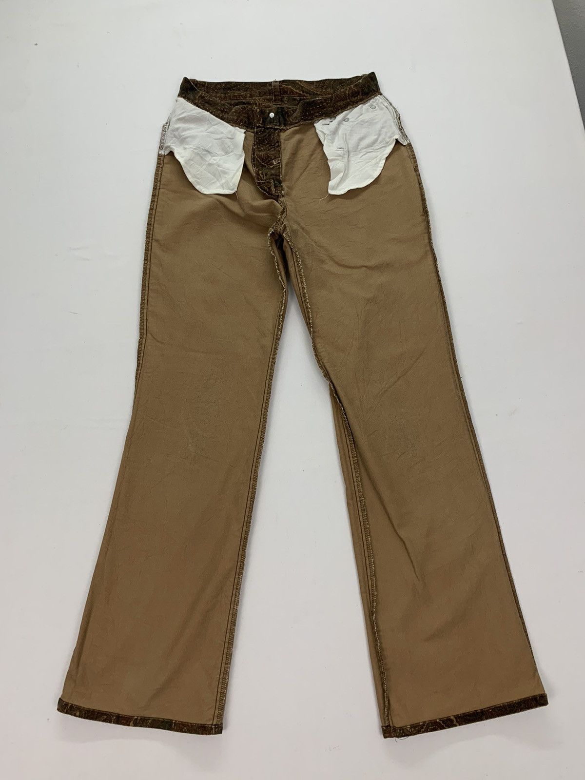 If Six Was Nine × Jones New York × Le Grande Bleu (L.G.B.) Flare carduroy pants jones new york sport Size 32" / US 10 / IT 46 - 6 Thumbnail