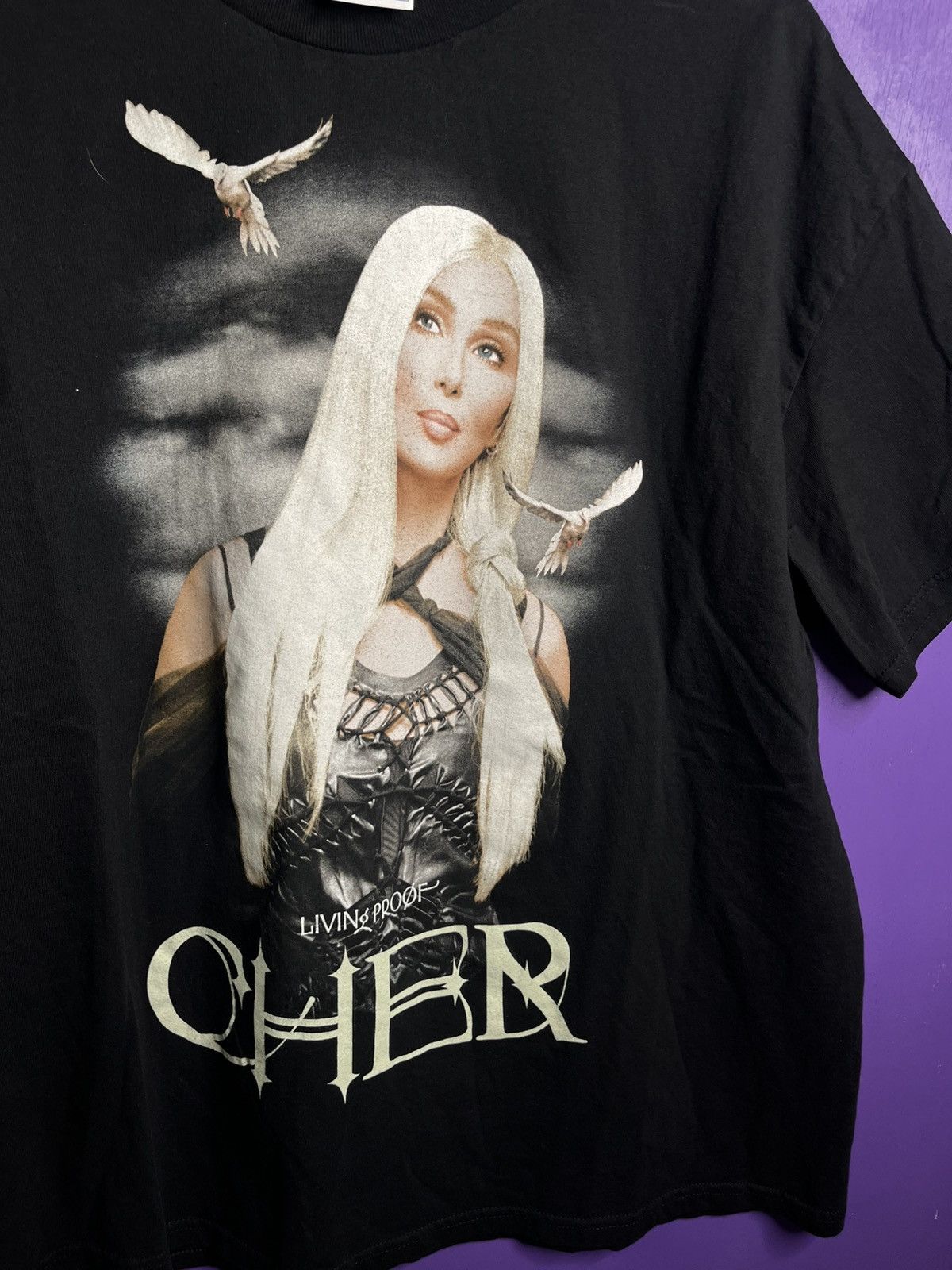Band Tees × Vintage Vintage 2003 Cher living proof tour t-shirt Size US XL / EU 56 / 4 - 3 Thumbnail