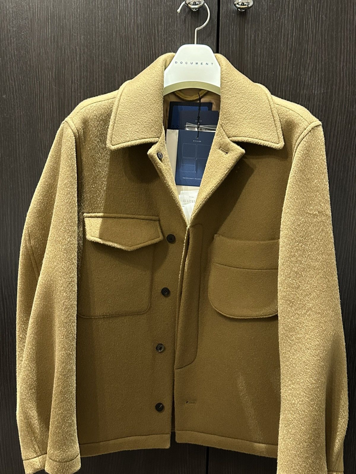 Document Document Korea wool melting field shirting jacket Size US S / EU 44-46 / 1 - 6 Thumbnail