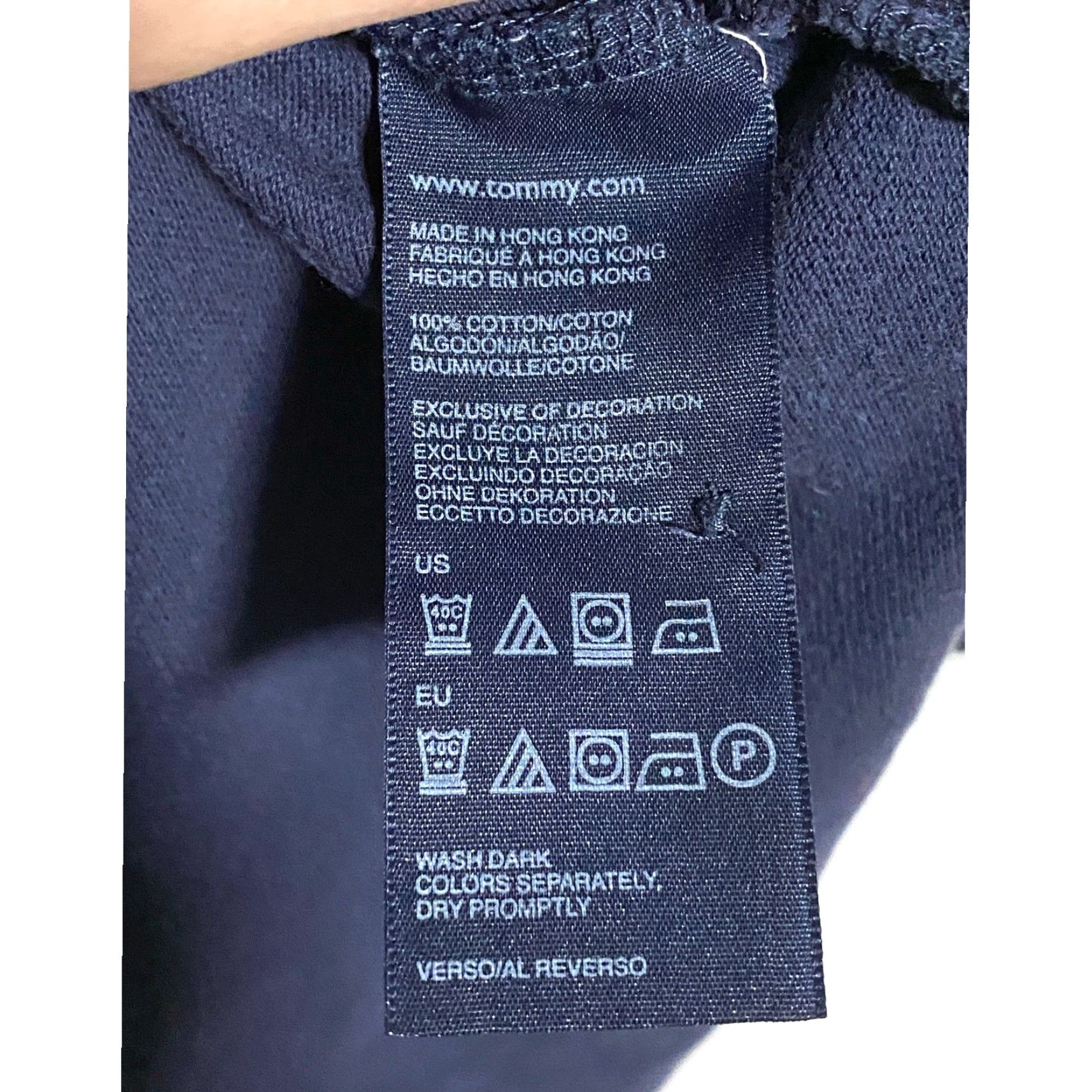 Tommy Hilfiger Tommy Hilfiger Polo Shirt Navy Blue Mens XL VTG 2007 Classic Y2K Office Preppy Casual Workwear Office Size US XL / EU 56 / 4 - 7 Thumbnail