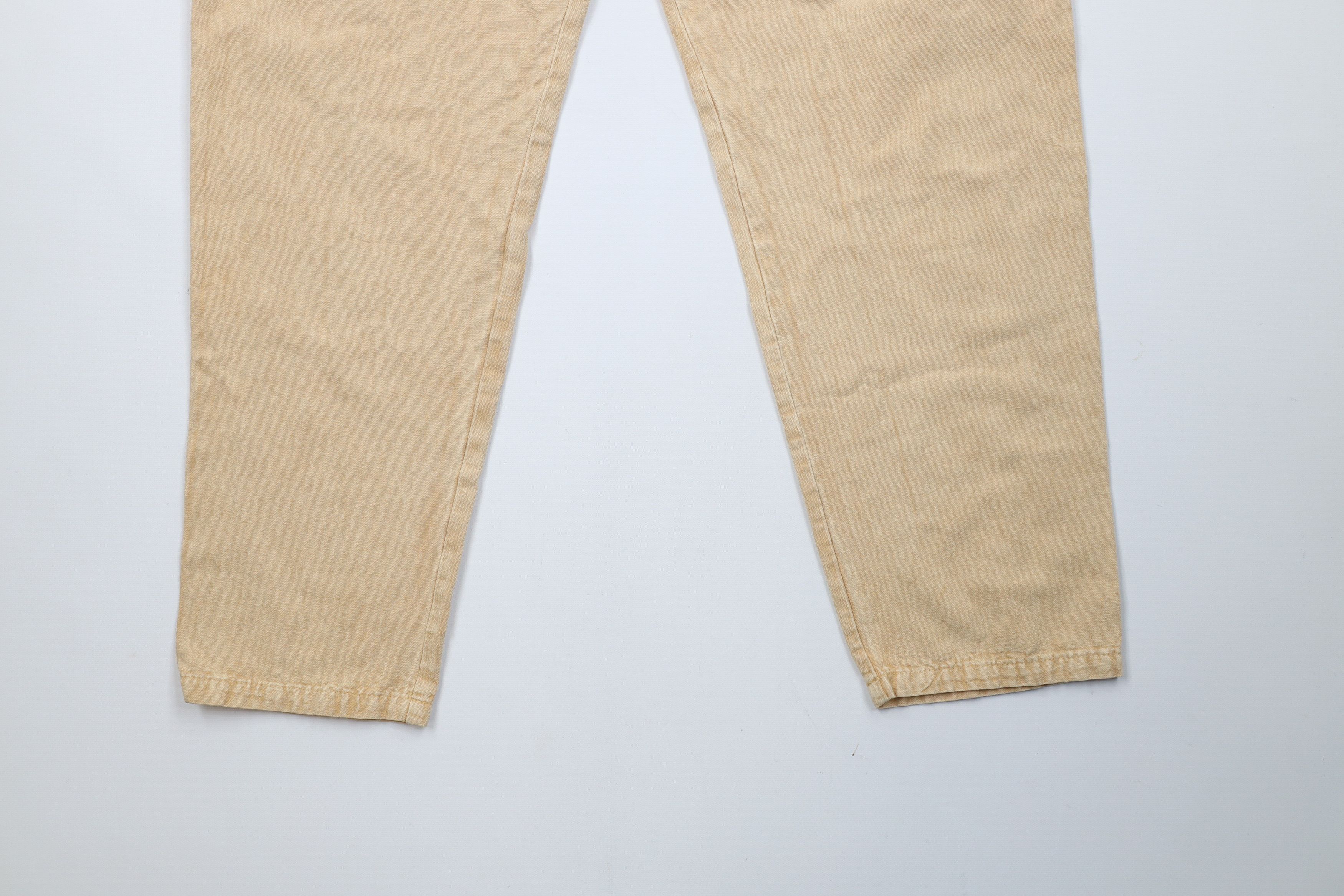Vintage Vintage 90s Streetwear Stonewash Tapered Leg Canvas Pants Size US 34 / EU 50 - 4 Thumbnail