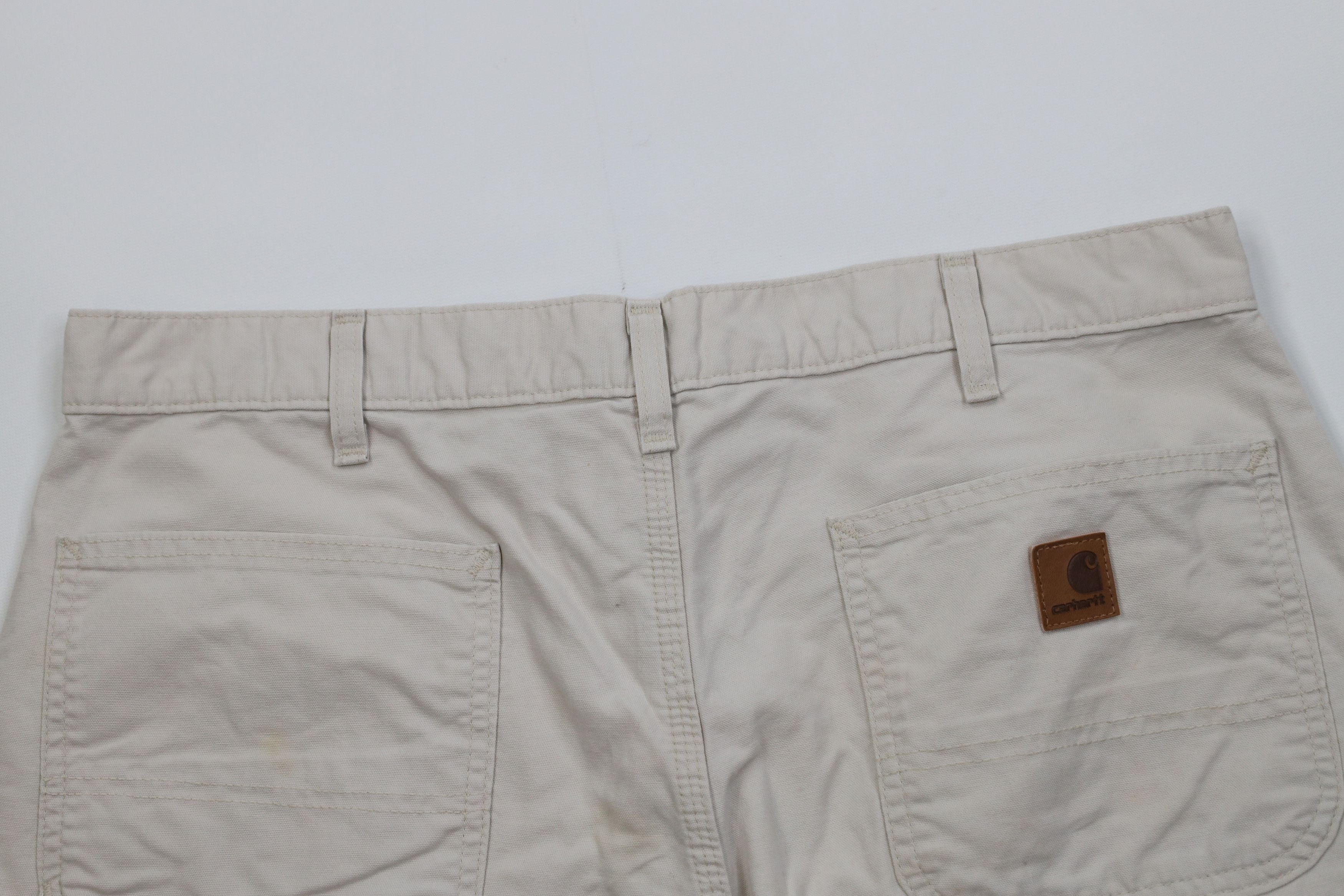 Carhartt Vintage Y2K Carhartt Above Knee Relaxed Fit Shorts Putty Size US 36 / EU 52 - 11 Thumbnail
