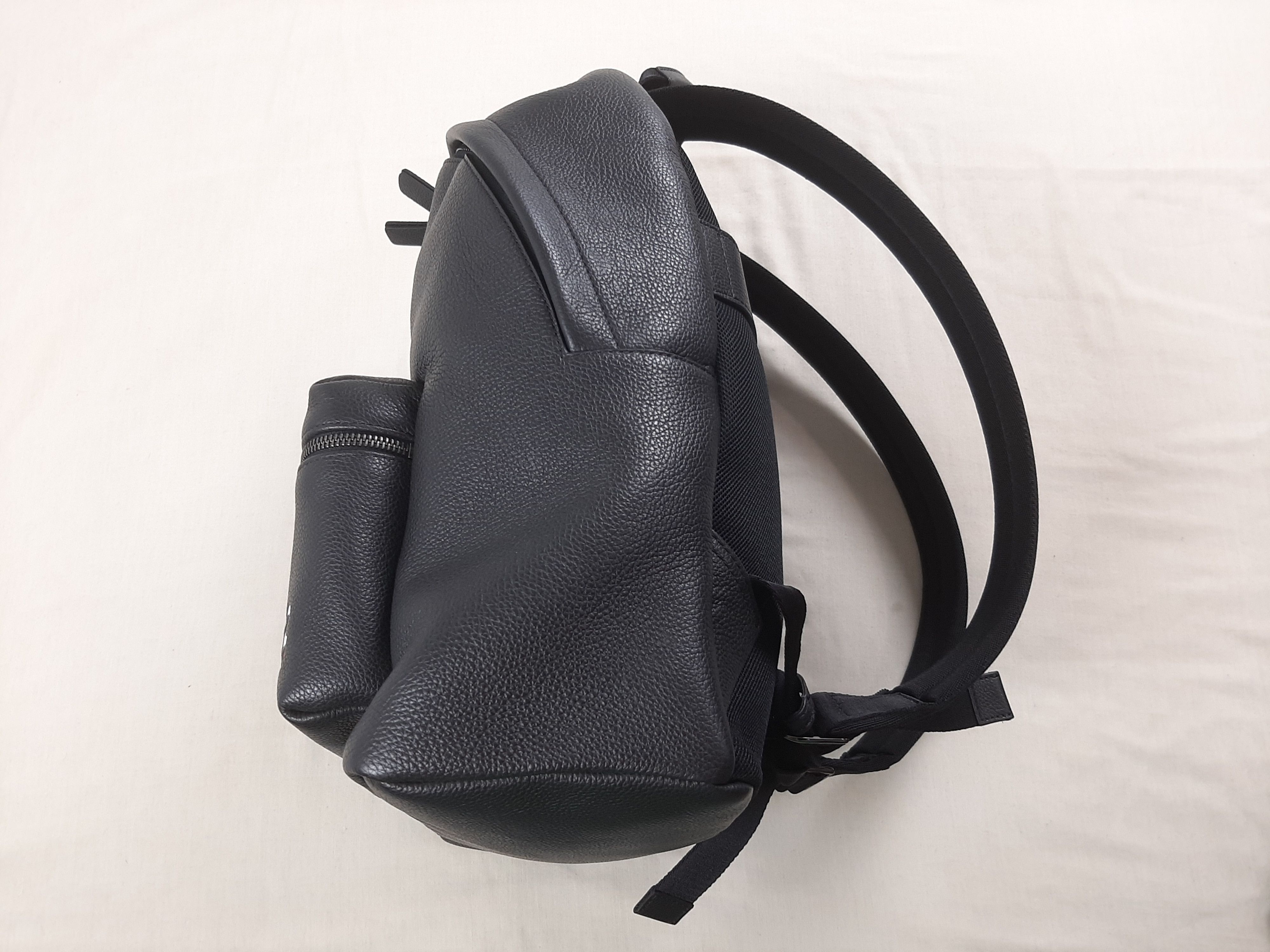 Dsquared2 Dsquared2 Leather Backpack Black Men's One Size Logo Size ONE SIZE - 9 Thumbnail
