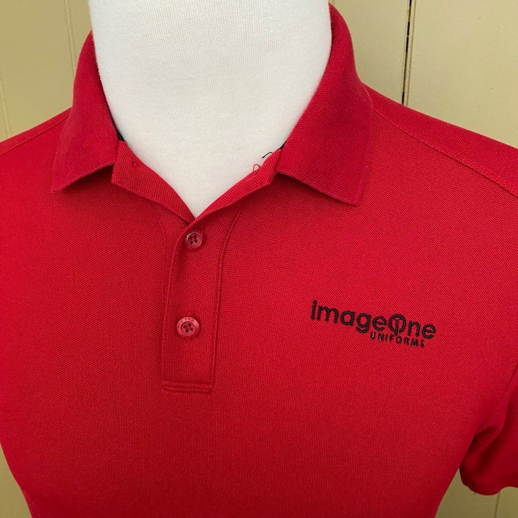 New Era New Era men M 3 button short sleeve polo red Size US M / EU 48-50 / 2 - 2 Thumbnail