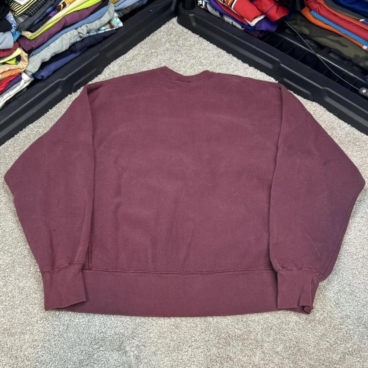 Lee × Vintage VTG 90s Lee Heavyweight Kappa Zeta Chi Crewneck Sweatshirt Size US XL / EU 56 / 4 - 4 Thumbnail